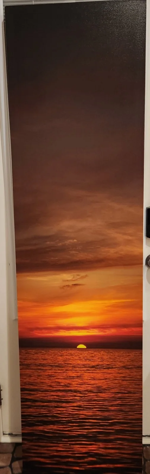 Summer Sunset 78” x 21” w/ COA by Celebrity Photographer Olivier Pojzman, изображение 2