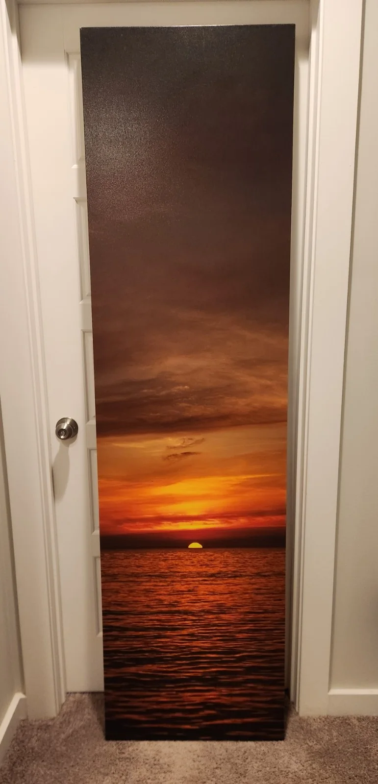 Summer Sunset 78” x 21” w/ COA by Celebrity Photographer Olivier Pojzman, изображение 3