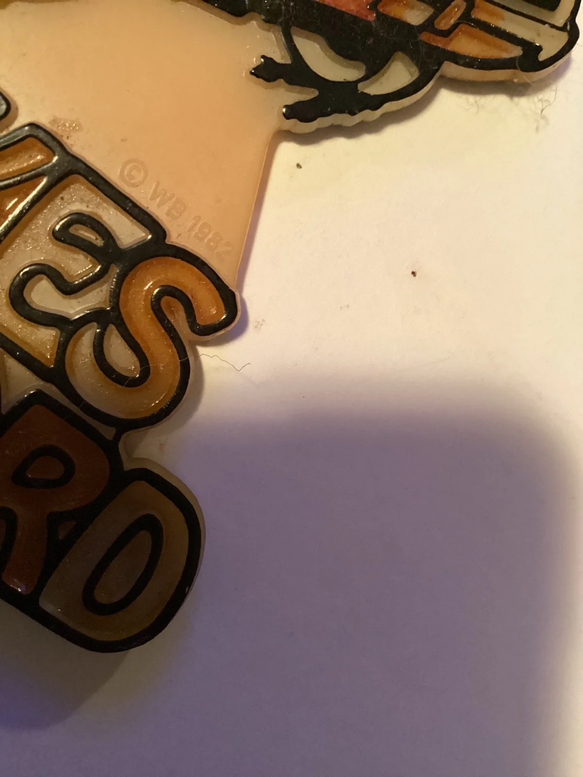 1982 Dukes Of Hazzard General Lee Hard Plastic Ornament, image 3