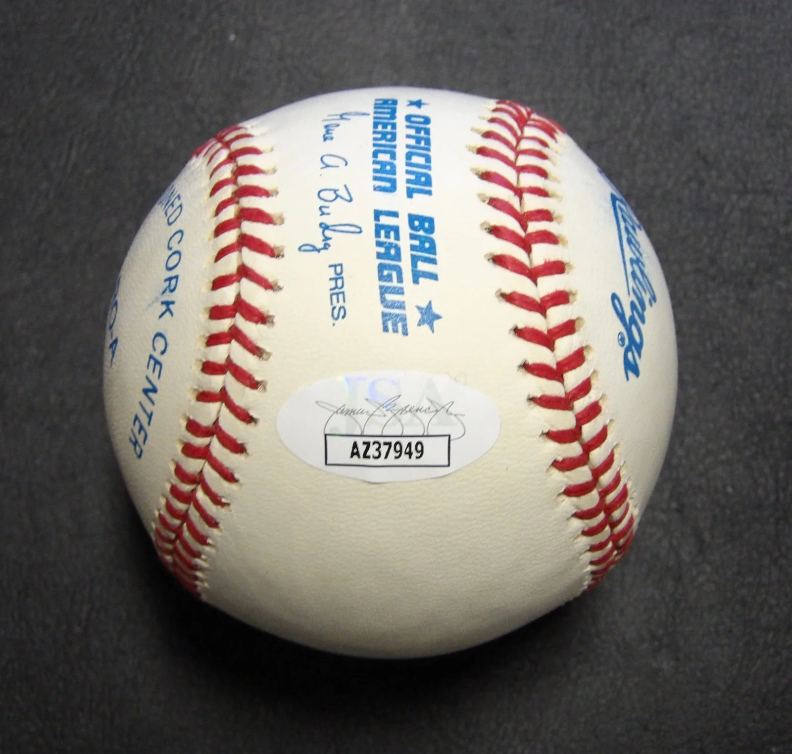 Charlie Sheen — Charlie Sheen Actor Signed Rawlings Official American League Baseball JSA Authen, image 3