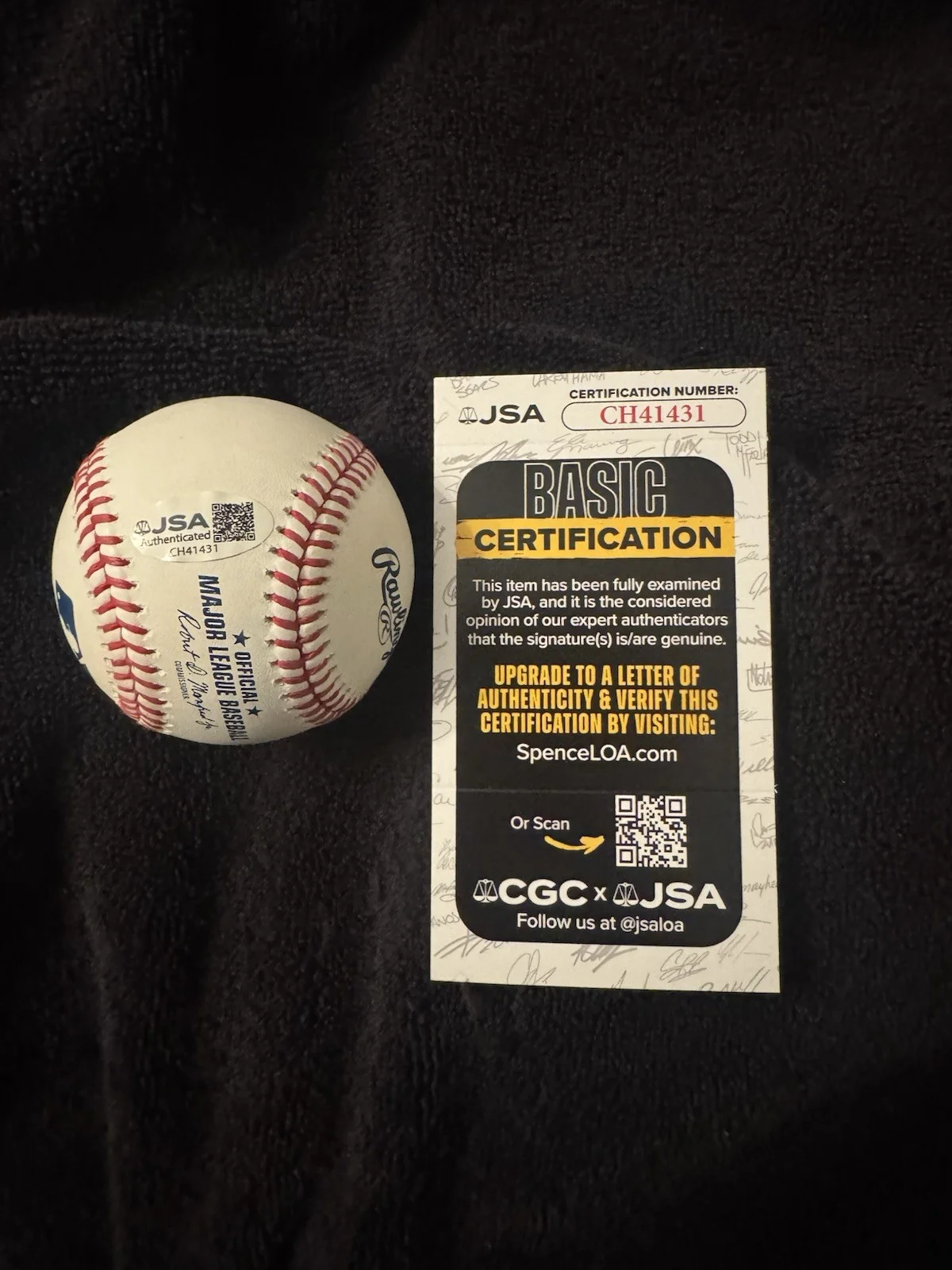 Efren Rameriz — Efren Ramirez SIGNED AUTOGRAPHED MLB Baseball Pedro Napoleon Dynamite JSA COA, image 3