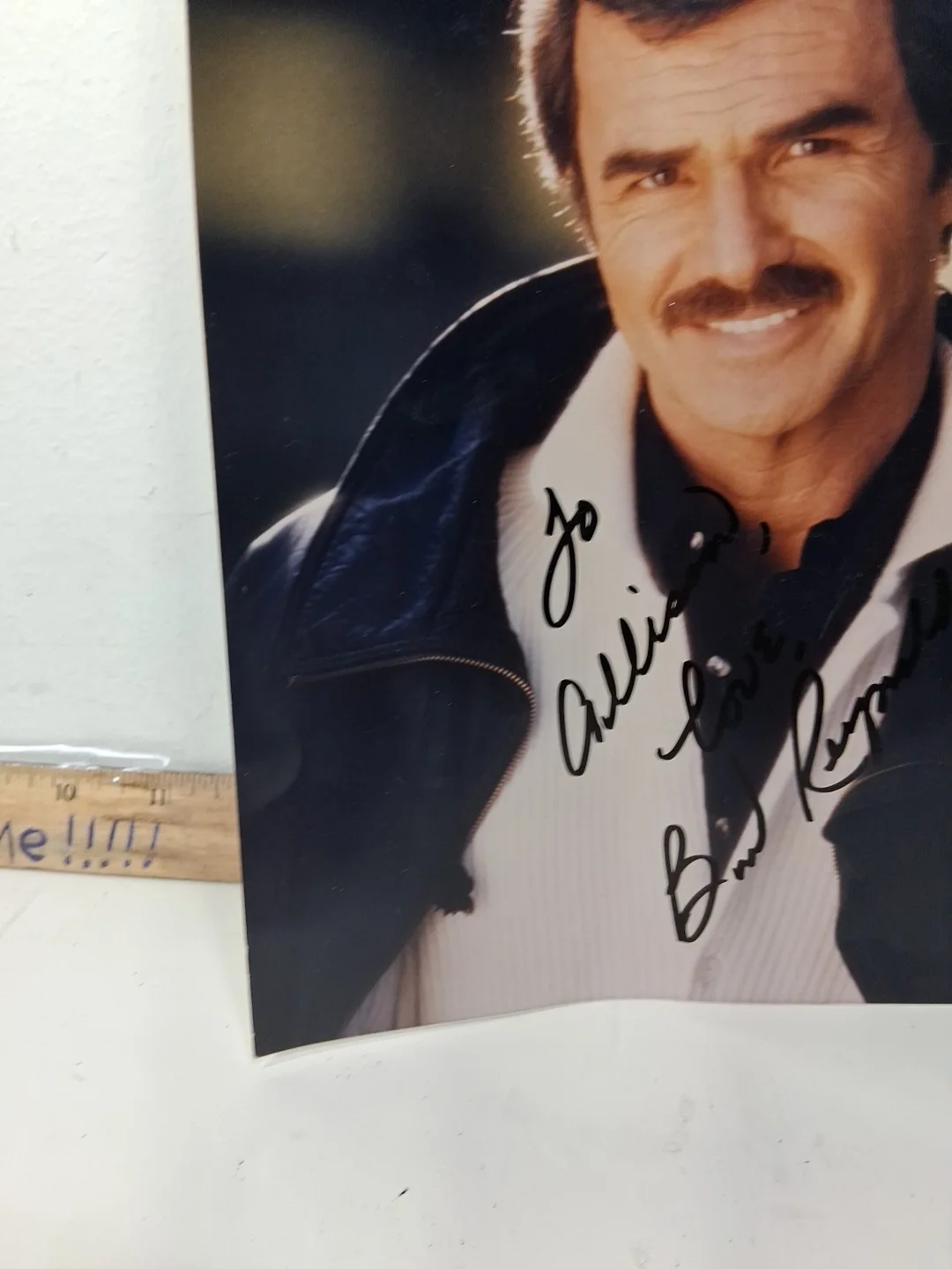 Burt Reynolds signed 8x10 Picture nice autographed photo pic Free Shipping TD9T, изображение 4