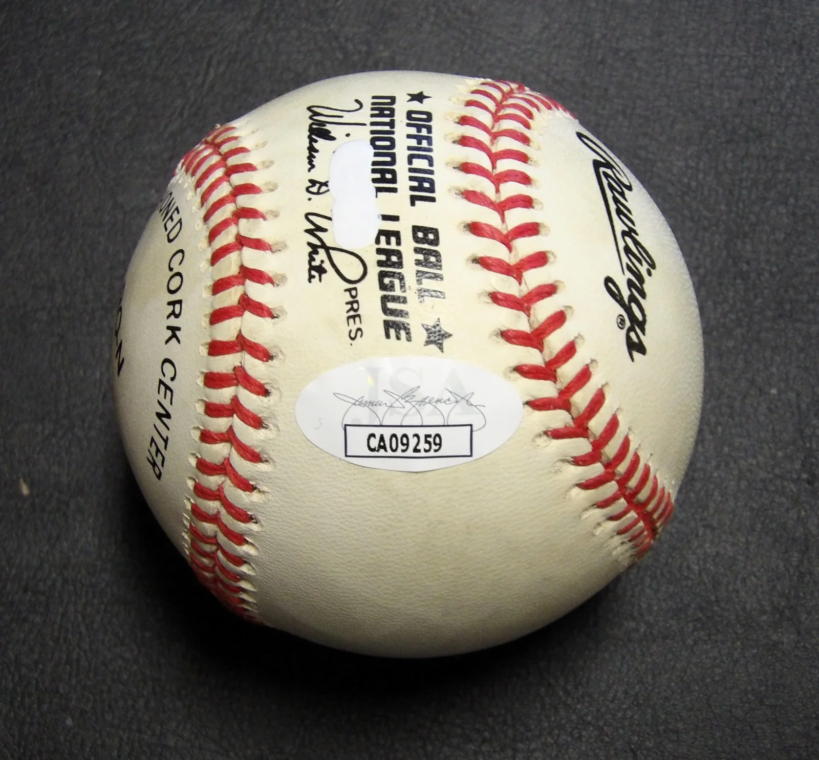 Jim Belushi — Jim Belushi Actor Signed Rawlings Official National League Baseball JSA Authen, изображение 3