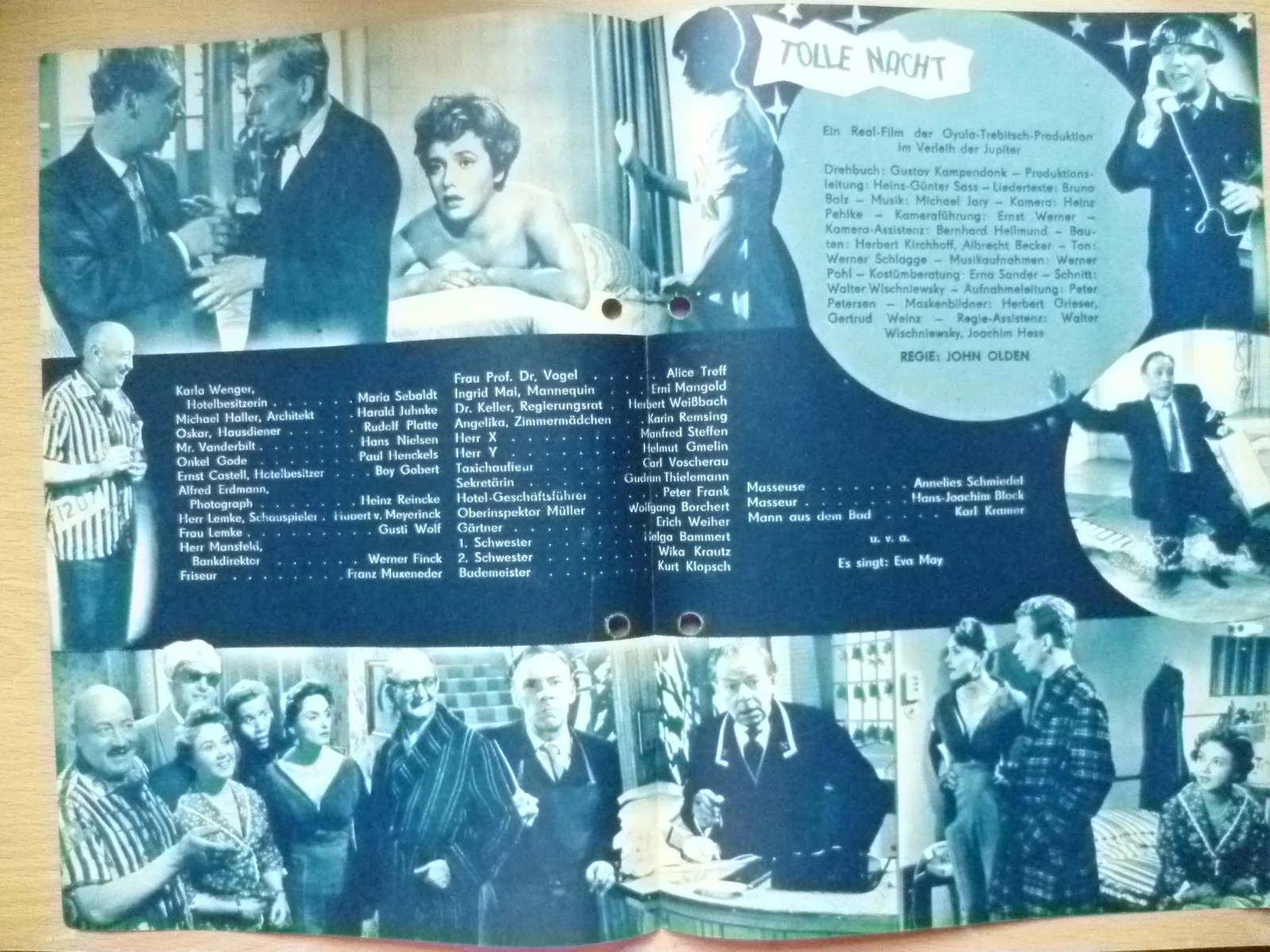 Film Neues Programme 1957, No.600 - TOLLE NACHT, изображение 2