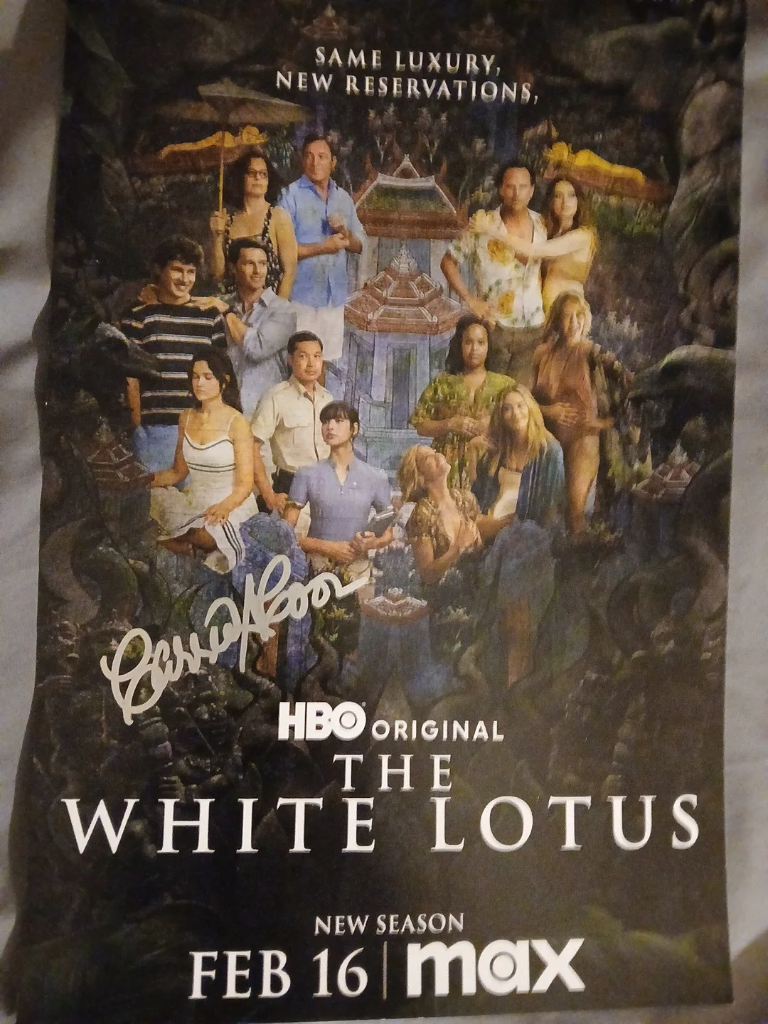carrie coon — CARRIE COON 🔥 Hand Signed WHITE LOTUS 11x17 Photo 📸, изображение 2