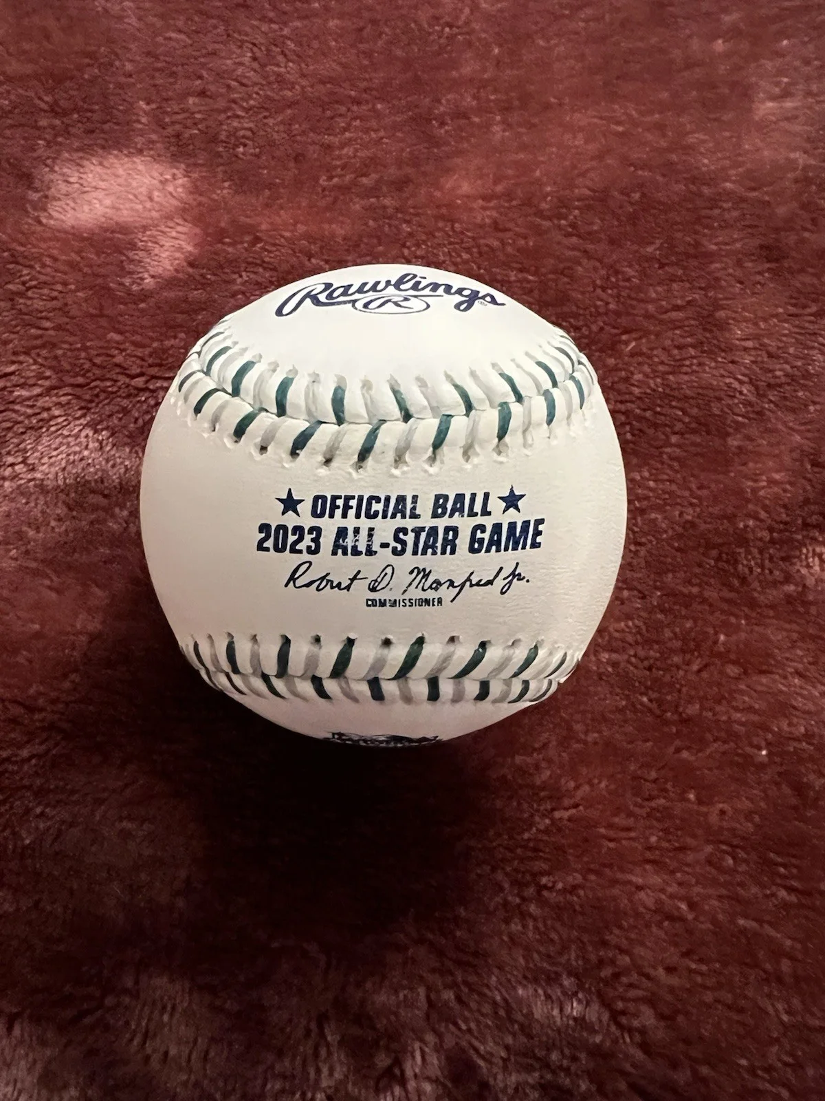 Natalia Dyer — Natalia Dyer Nancy Wheeler Signed Autographed MLB Baseball Stranger Things, image 2