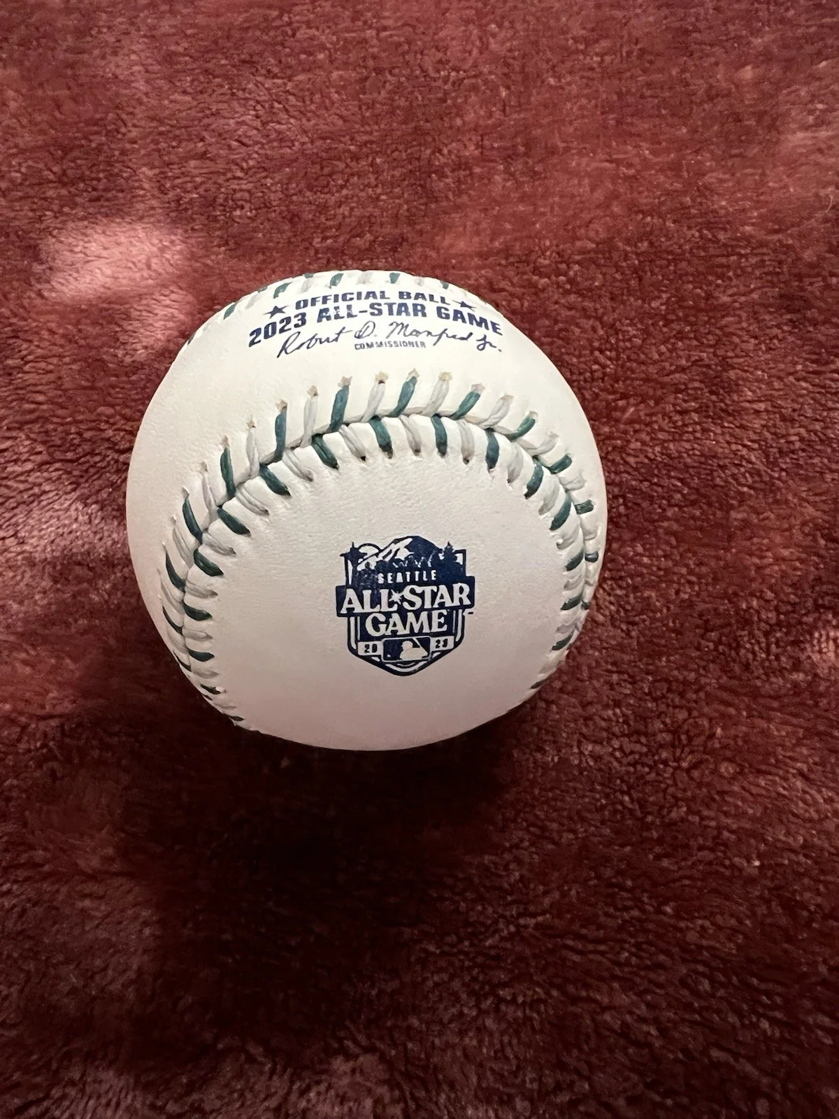 Natalia Dyer — Natalia Dyer Nancy Wheeler Signed Autographed MLB Baseball Stranger Things, image 3