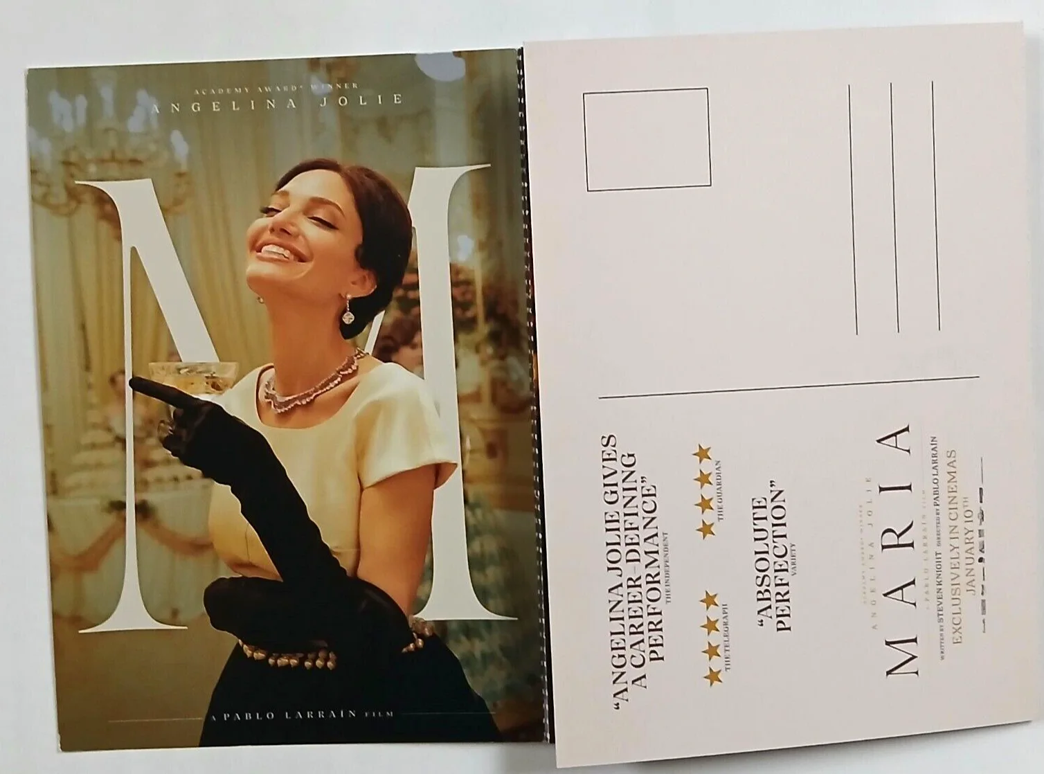 Maria Film Movie Postcard set - Maria Callas Angelina Jolie, изображение 3