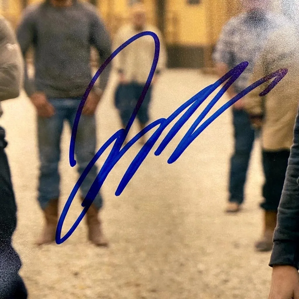 Jacob Lofland signed Landman tv series 8x10 Photo autograph (A) ~ JSA, изображение 2