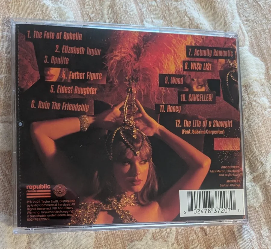 Taylor Swift Signed CD The Life Of A Showgirl Photo 1 Signature with Heart, изображение 3