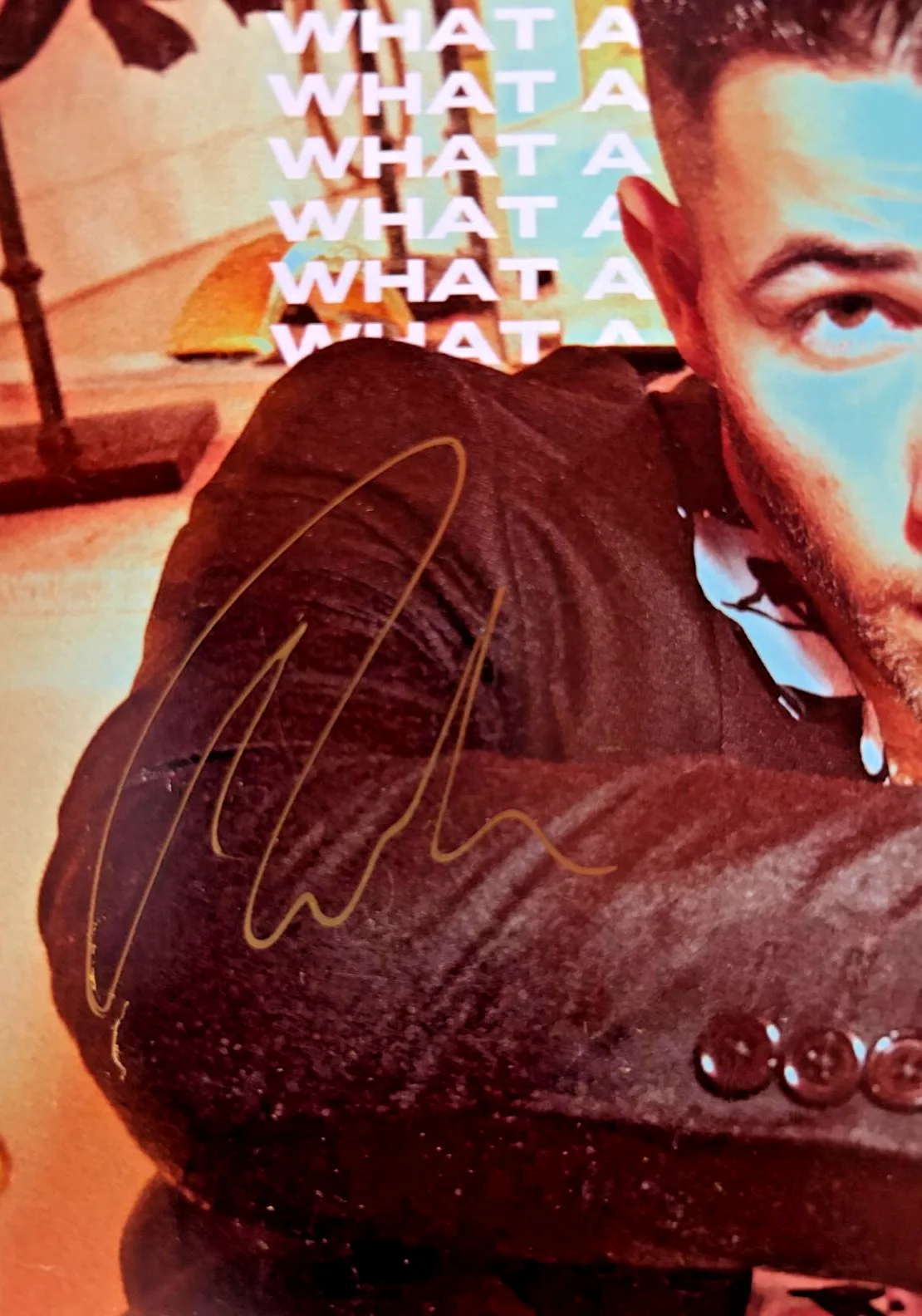 Nick Jonas — NICK JONAS SIGNED ALBUM FLAT WHAT A MAN GOTTA DO JONAS BROTHERS RARE BECKETT, image 2