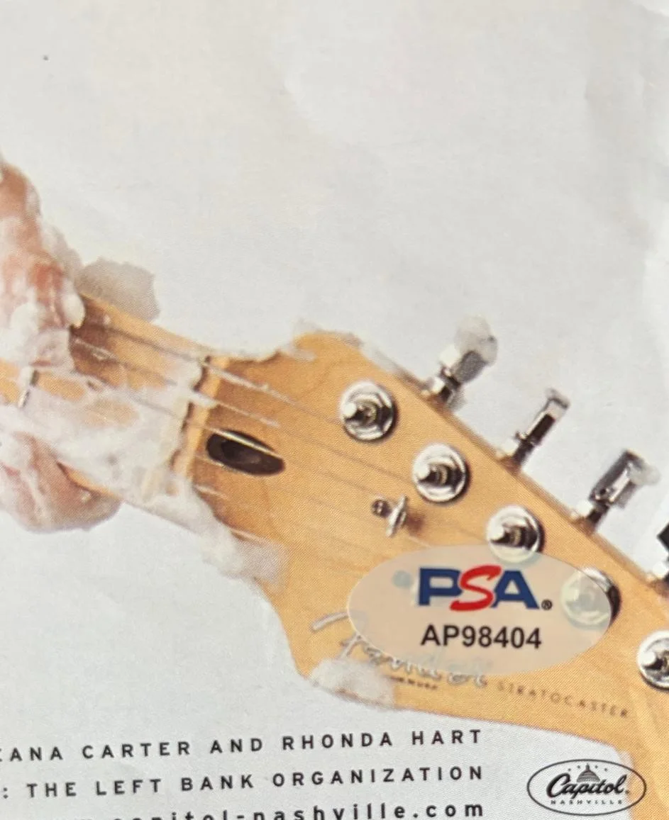 Deana Carter — DEANA CARTER SIGNED 11X14 MAGAZINE PAGE COUNTRY MUSIC DANCED AWAY COUNT ME I PSA, изображение 3