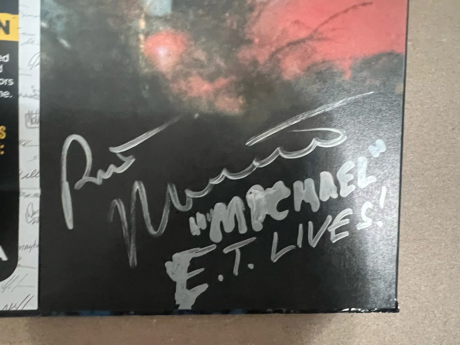 Vintage E.T. 1982 Storybook Cast Signed JSA Rare Henry Thomas Dee Wallace + 4, изображение 4