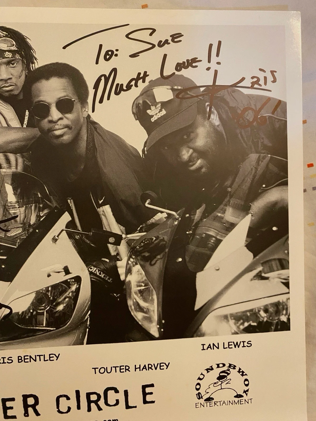 Inner Circle Reggae Band "Bad Boys" Autographed 8" x 10" Promo Photo, image 3