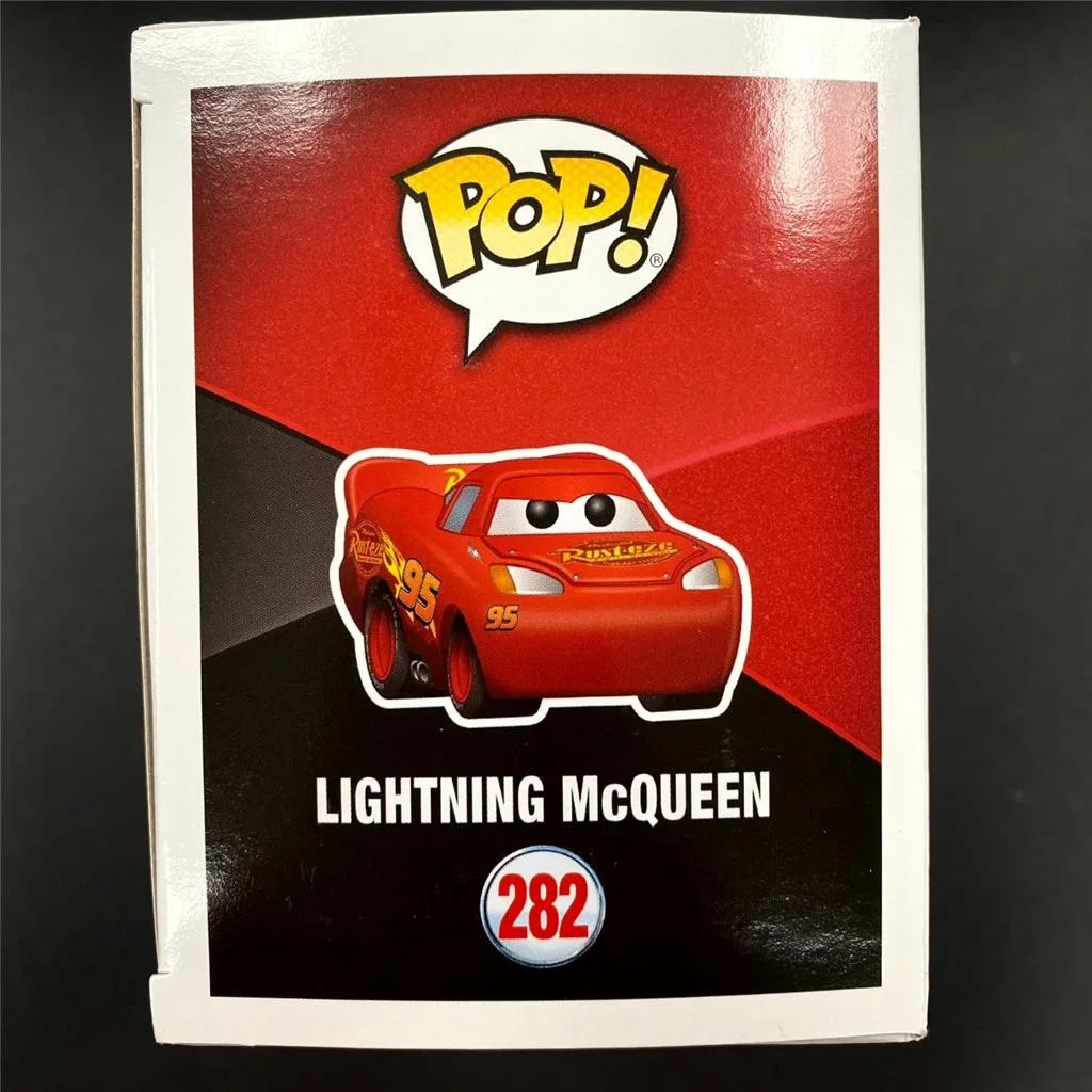 Owen Wilson — Owen Wilson signed Lightning McQueen Funko Pop! 282 autograph ~ JSA, image 5