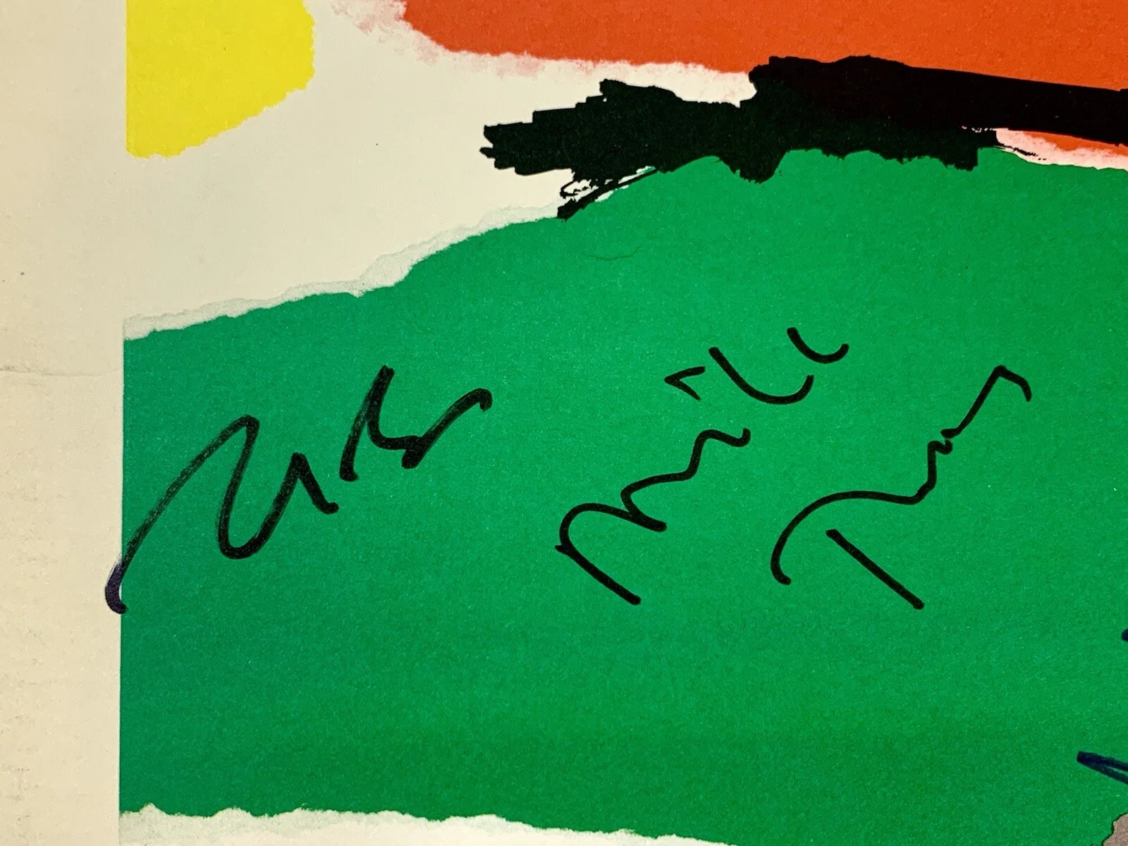 Genesis group signed Abacab Album vinyl Phil Collins Banks M Rutherford Beckett, изображение 2