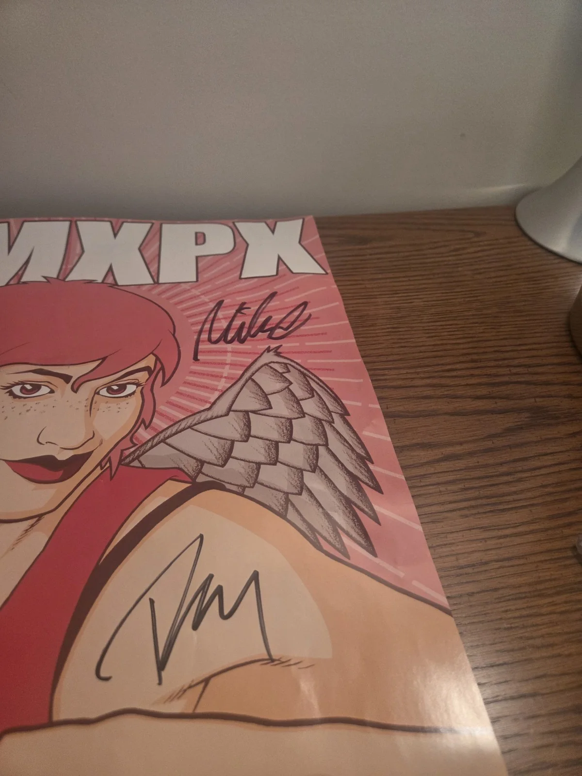 VINTAGE MxPx Signed Poster From Vans Warped Tour 2005, изображение 3