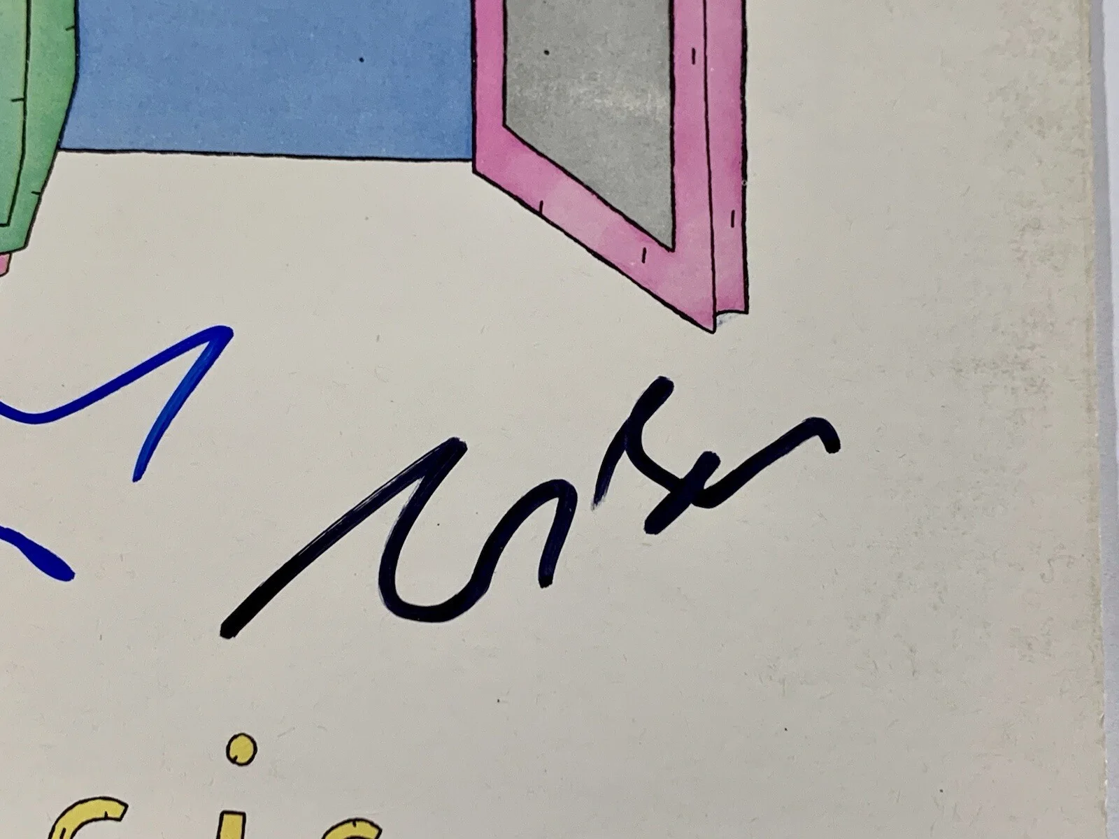 Genesis signed Duke Album Phil Collins Tony Banks Rutherford group auto Beckett, image 4