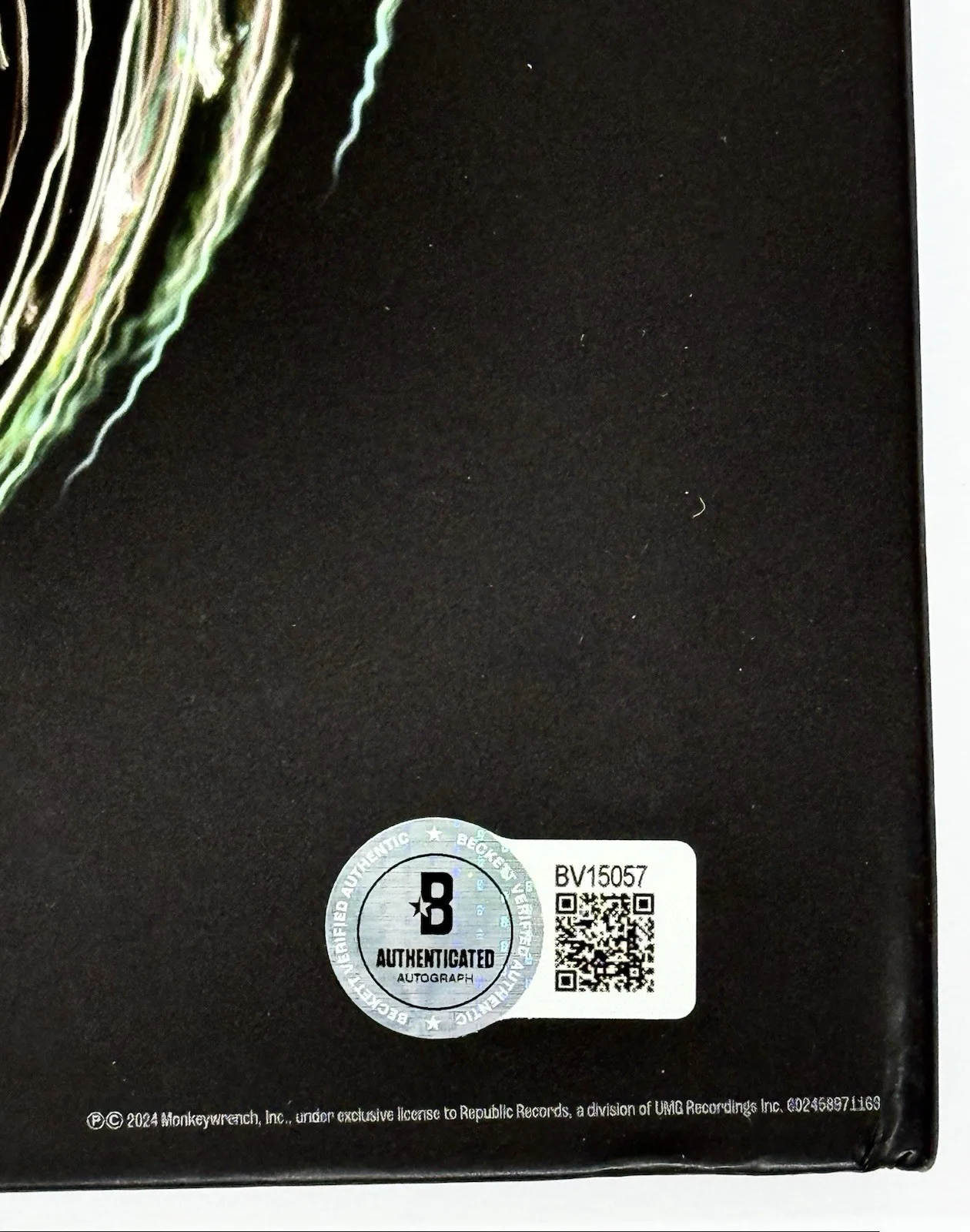 Matt Cameron Pearl Jam signed Dark Matter Album vinyl autographed beckett coa, image 5