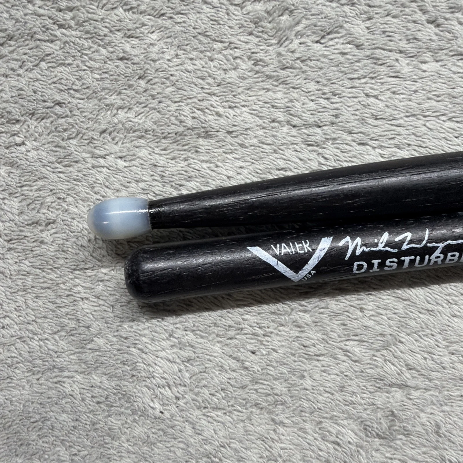 Disturbed Mike Wengren Signature Model Vater Drum Sticks New Unused Percussion, изображение 4