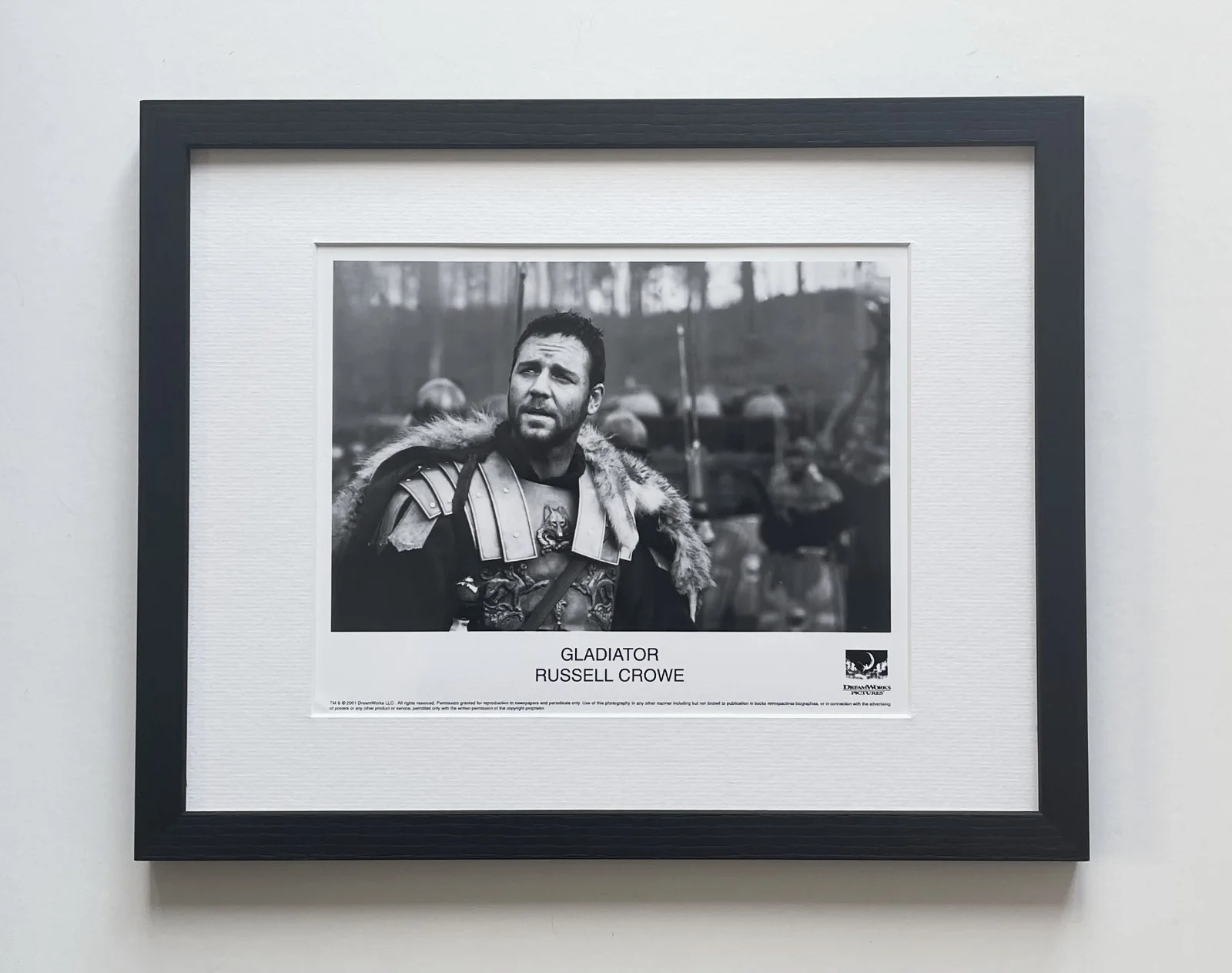 Gladiator Photo Original Framed 8X10 Inch B&W Press Publicity Still, изображение 2