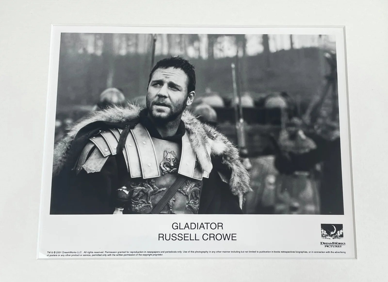 Gladiator Photo Original Framed 8X10 Inch B&W Press Publicity Still, изображение 3
