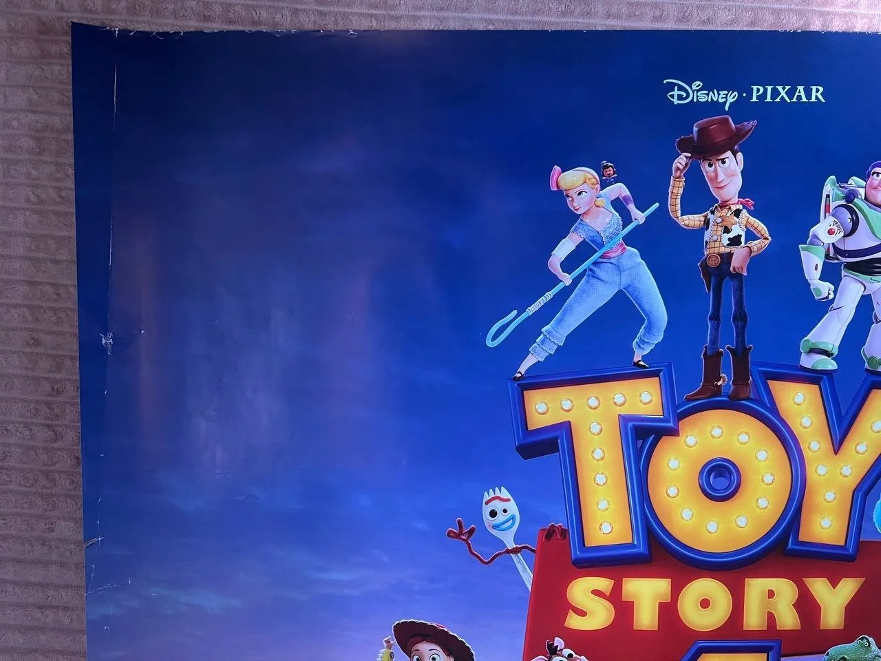 Toy Story 4 (2019) Original Quad UK movie Poster 30x40'', изображение 5