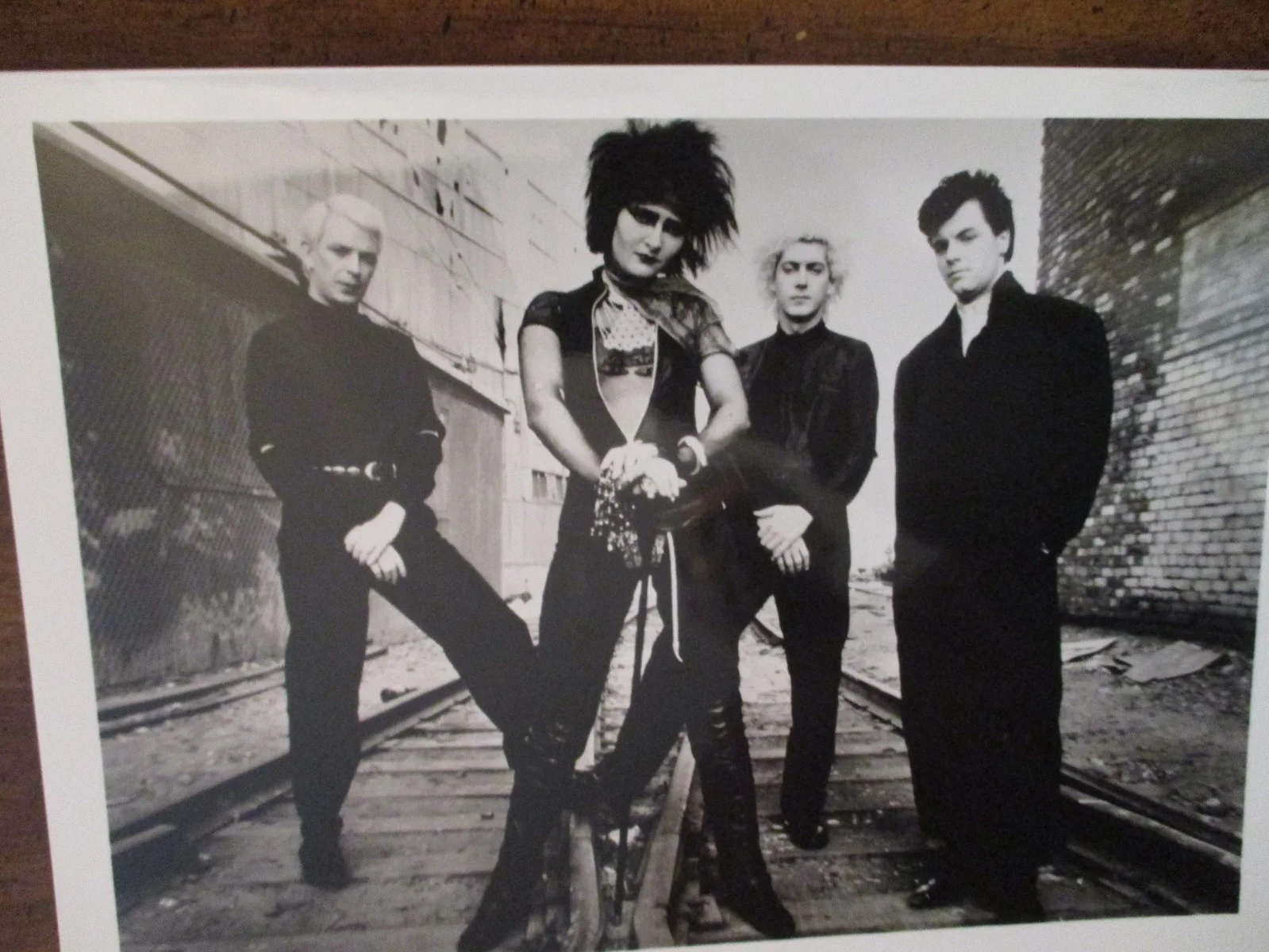 Siouxsie and The Banshees(OUT OF BOUNDS) 1993 10 x 8 Black & White Press Photo, изображение 2