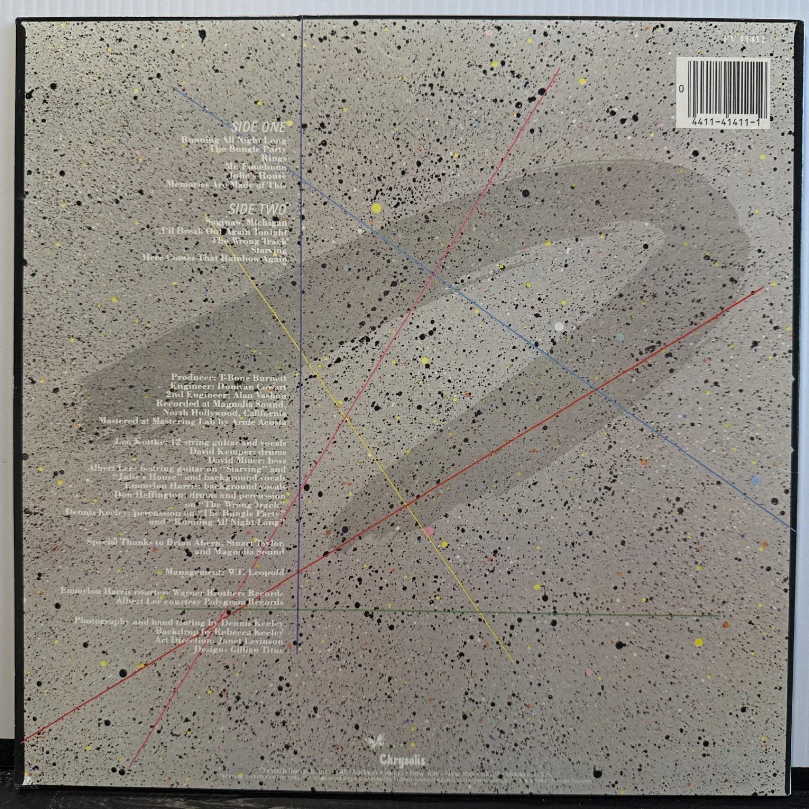 LEO KOTTKE "Time Step" AUTOGRAPHED usa vinyl LP GOLD PROMO STAMP FV 41411 VG++, изображение 3