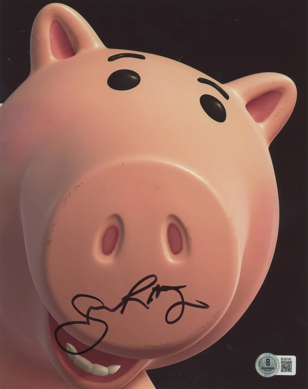 John Ratzenberger — John Ratzenberger Toy Story Authentic Signed 8x10 Vertical Photo BAS 4