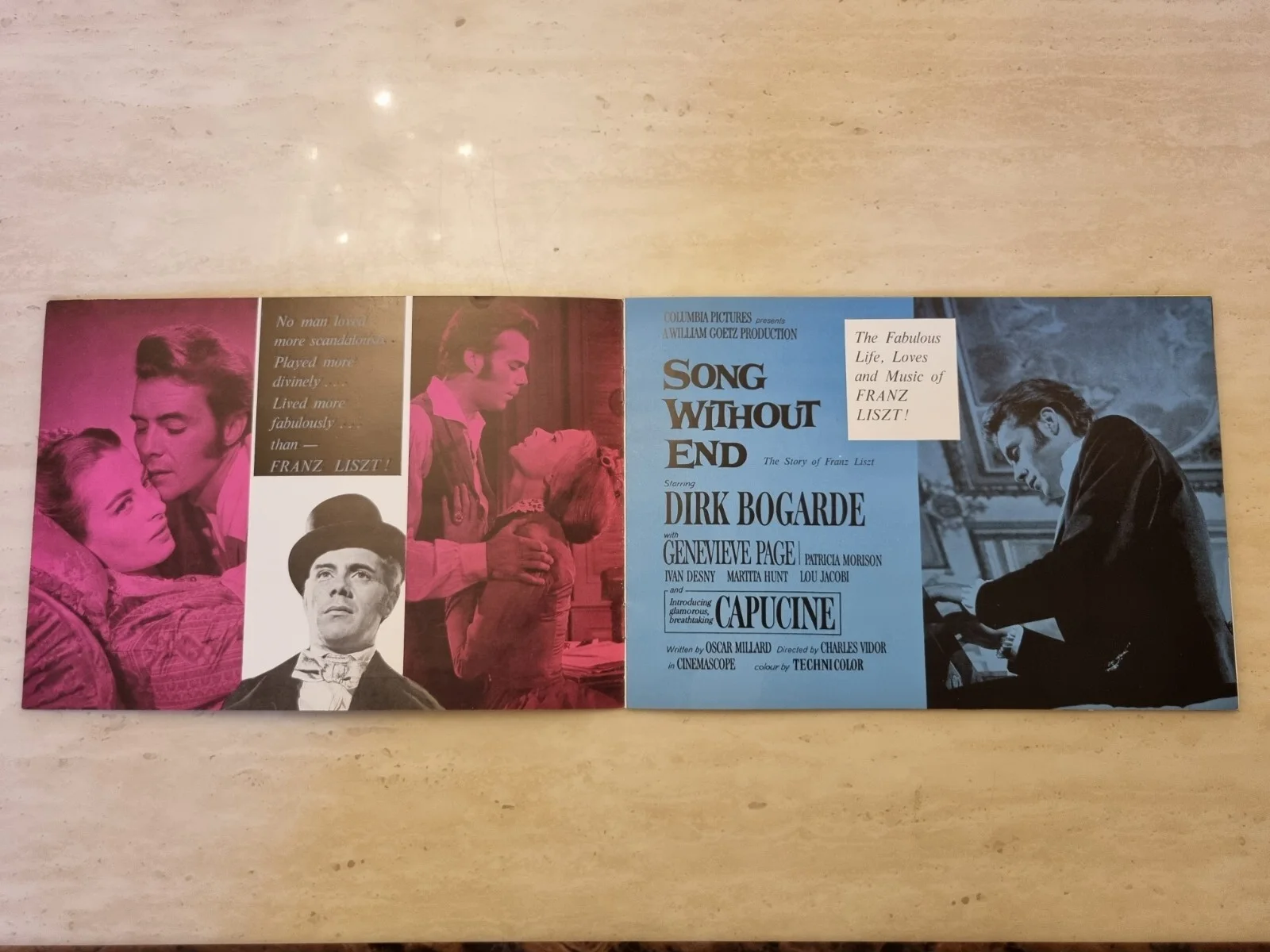 Song Without End Dirk Bogarde Genevieve Page Patricia Morison Capucine, изображение 2