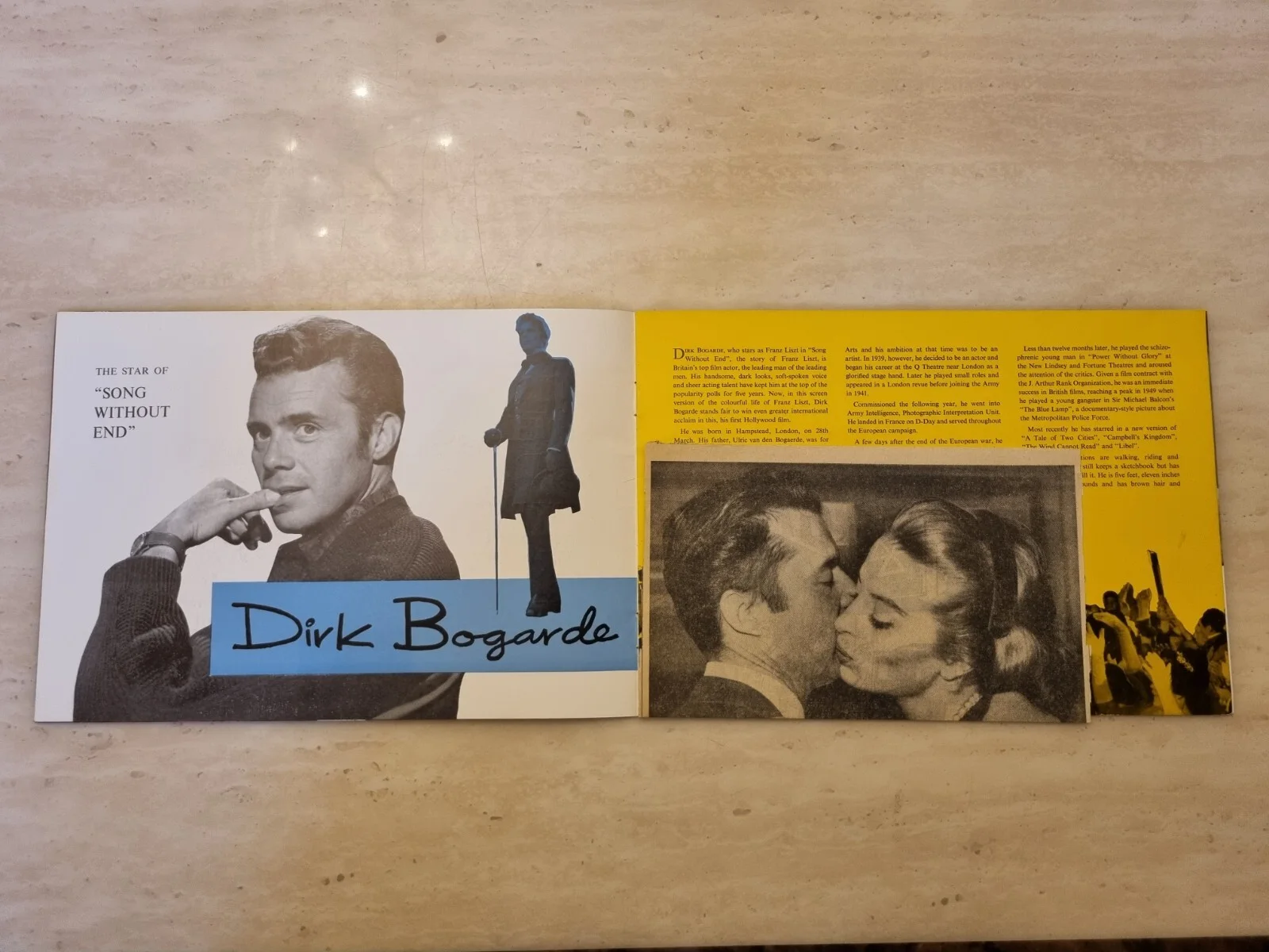 Song Without End Dirk Bogarde Genevieve Page Patricia Morison Capucine, изображение 3