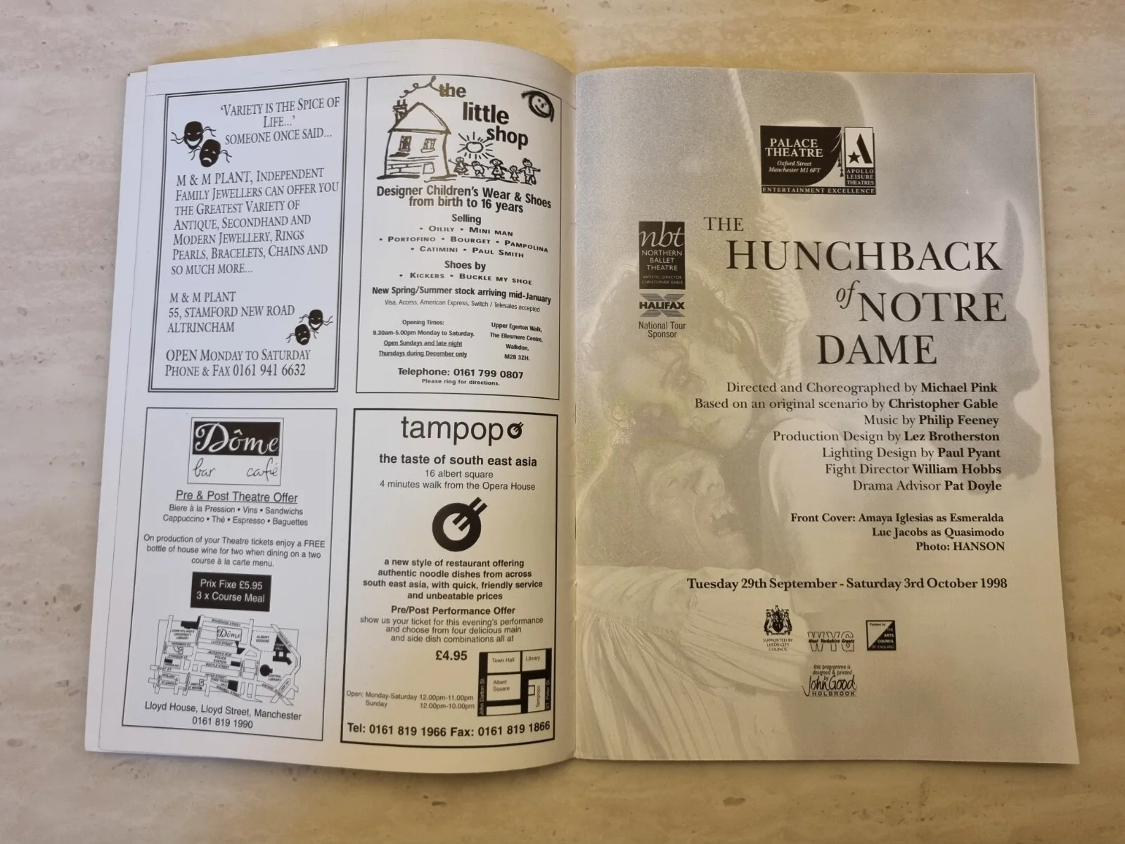 The Hunchback of Notre Dame - Daniel De Andrade Charlotte Broom Jeremy Kerridge, изображение 2