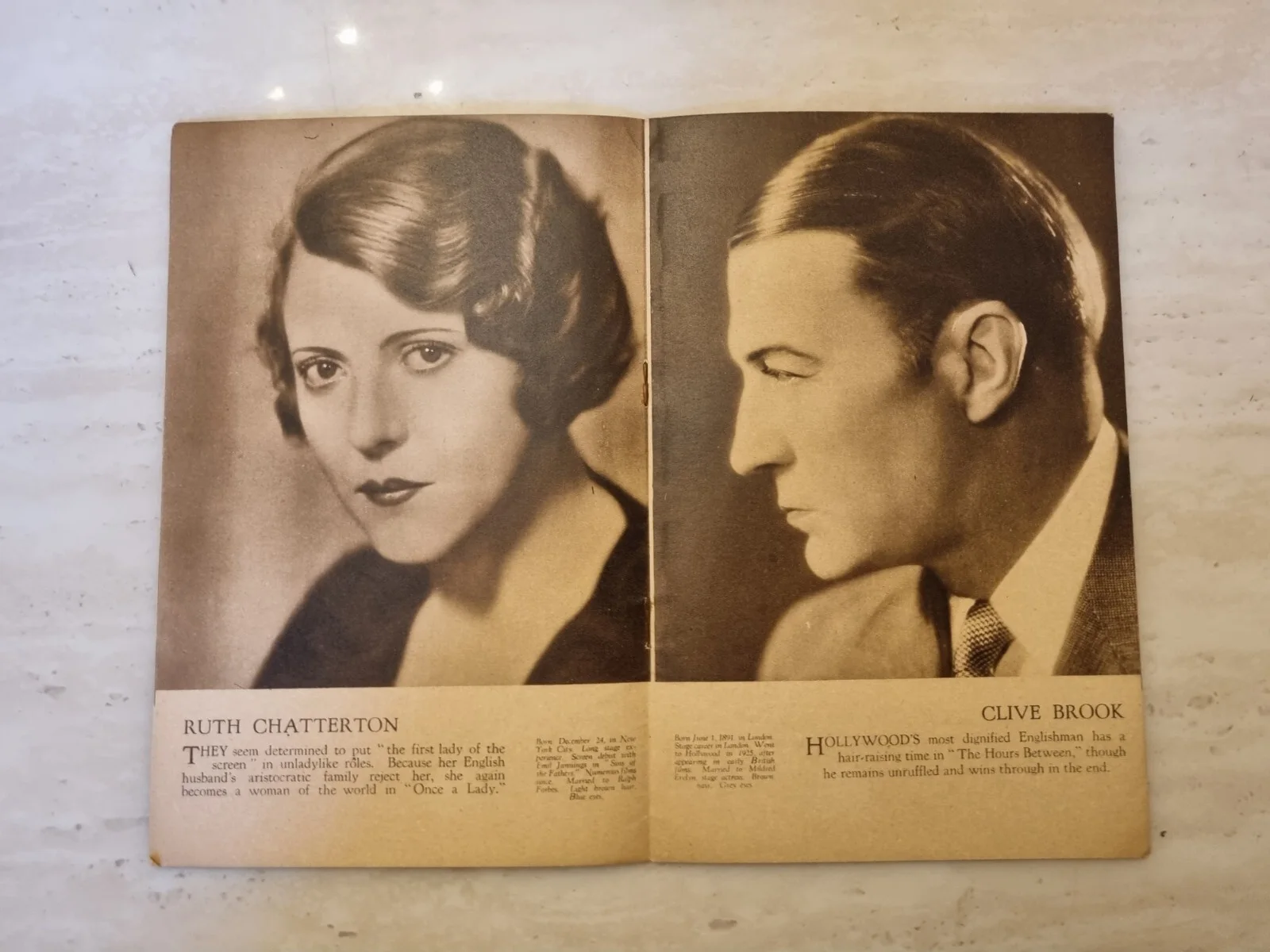 Stars of The Month Miriam Hopkins Pictorial Supplement to Film Weekly No.2, 1932, изображение 5