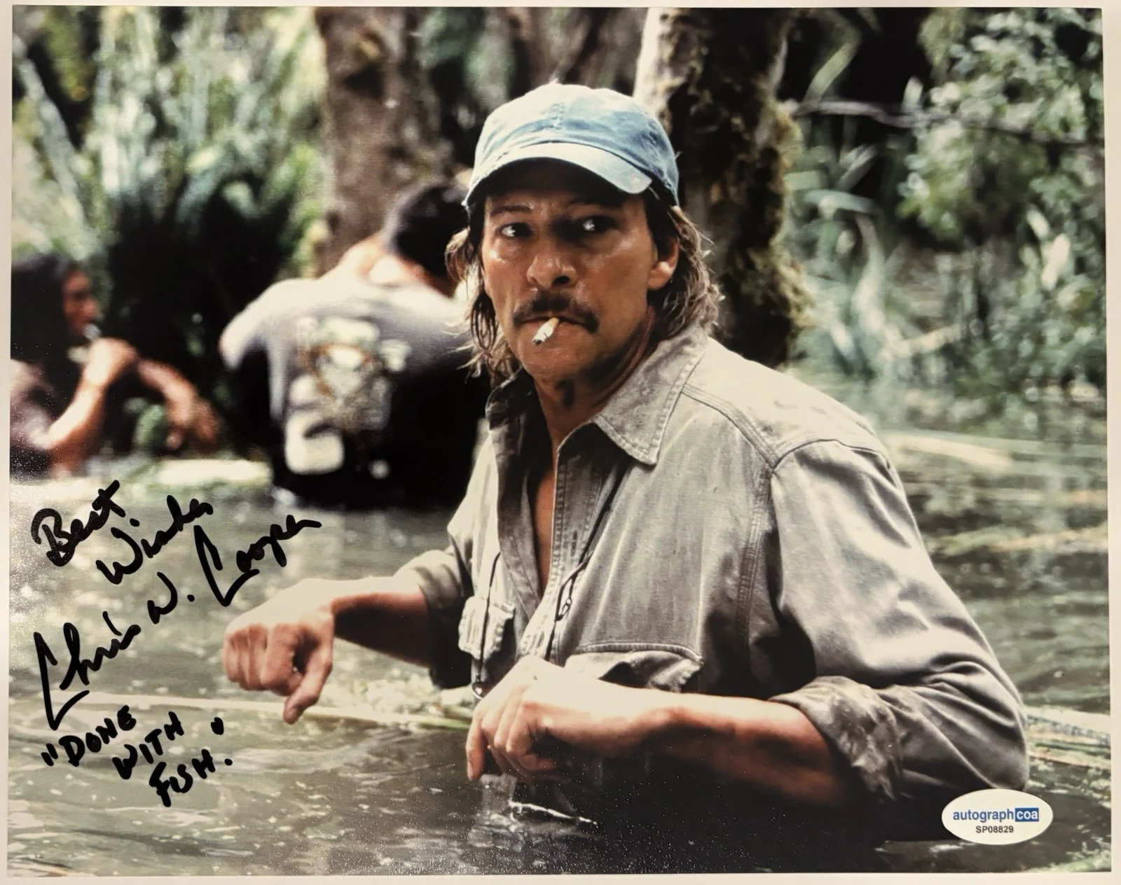 Chris Cooper — Chris Cooper Autographed/Signed 8x10 Photo ACOA Actor John Laroche Adaptation!