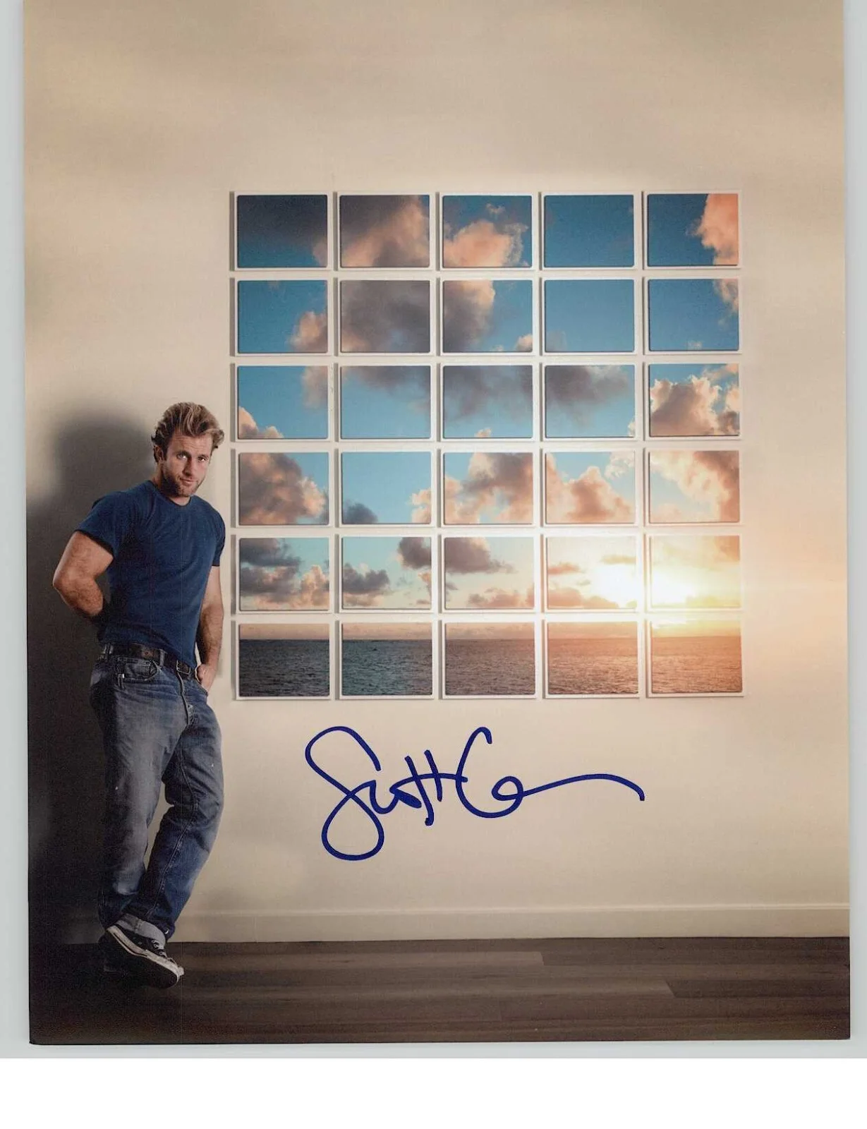 Scott Caan — Scott Caan Signed Autographed Color Glossy 8x10 Photo