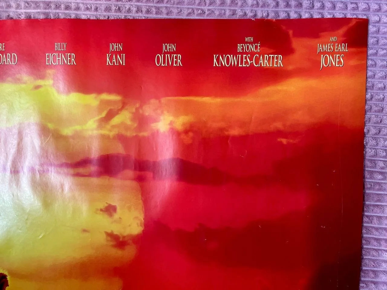 The Lion King (2019) Original Quad UK movie Poster 30x40'', изображение 4