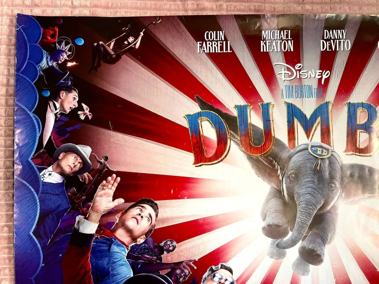 Dumbo 2019 Original Quad UK movie Poster 30x40'', image 5