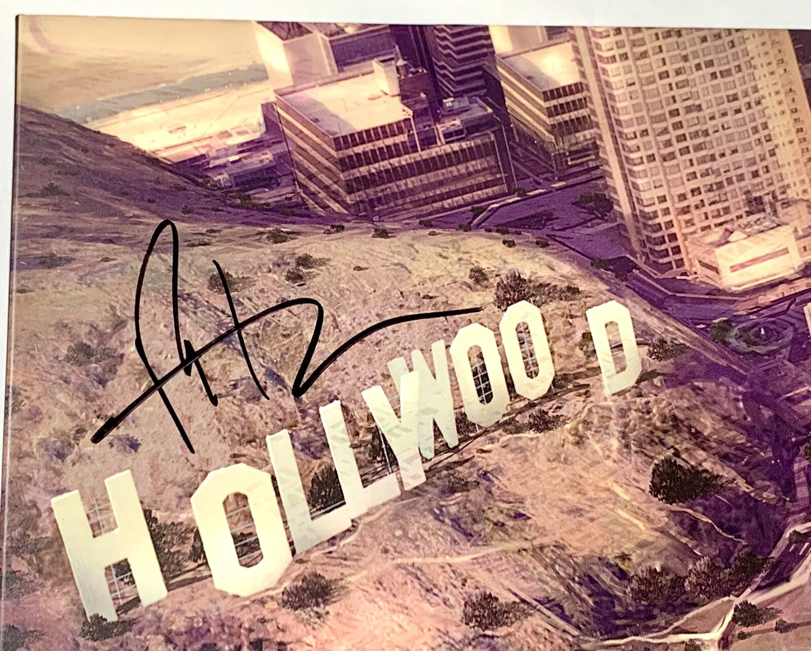 Foo Fighters signed Album Sonic Highways LA David Grohl Taylor Hawkins beckett, изображение 2
