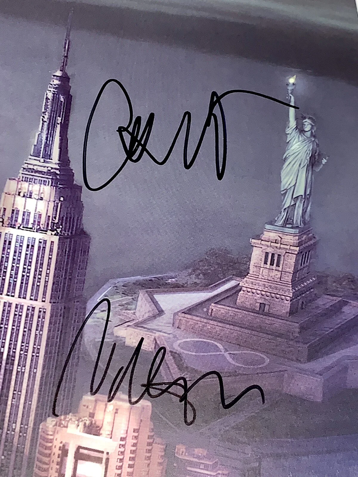 Foo Fighters signed Album Sonic Highways David Grohl Taylor Hawkins beckett loa, изображение 5