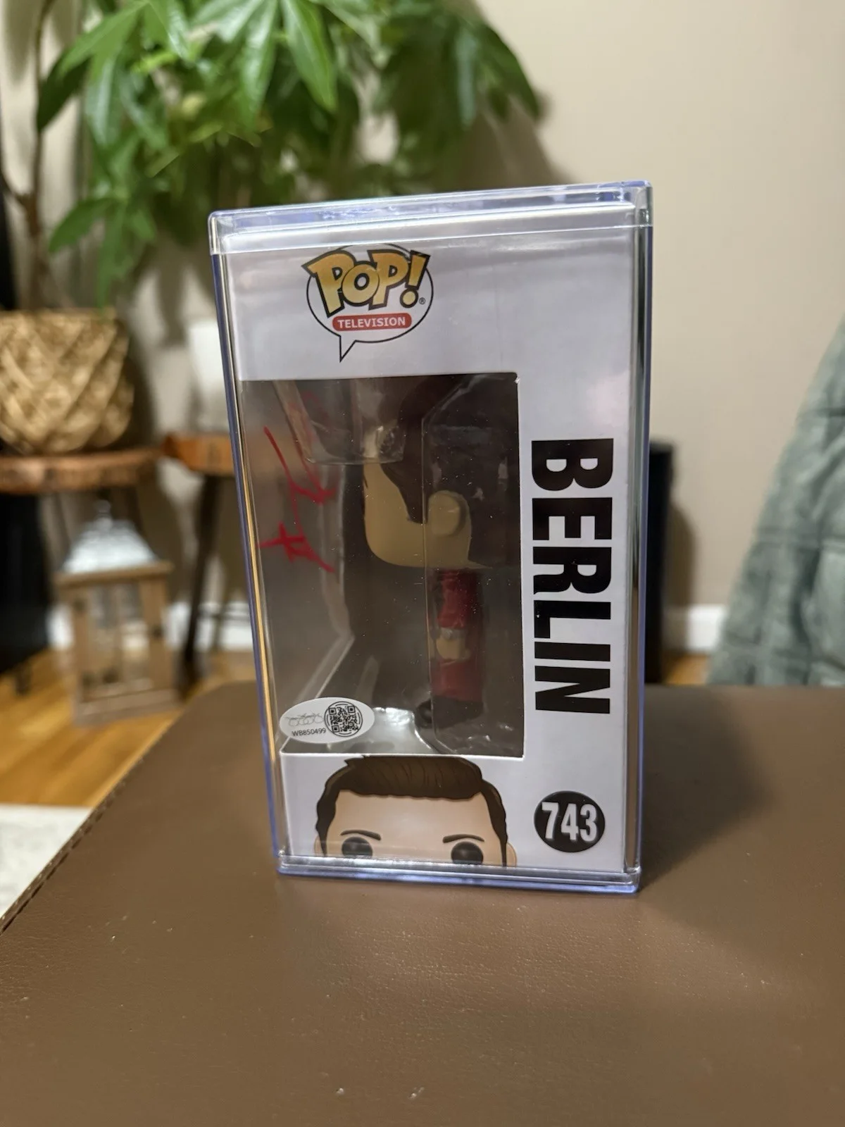 La casa de papel, Berlin Funko Pop, Signed, Signed By Christopher Corey Smith., image 2