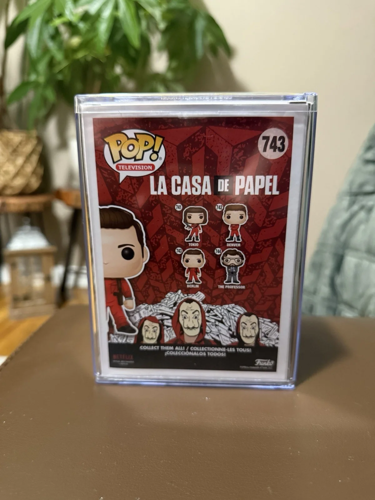 La casa de papel, Berlin Funko Pop, Signed, Signed By Christopher Corey Smith., image 4