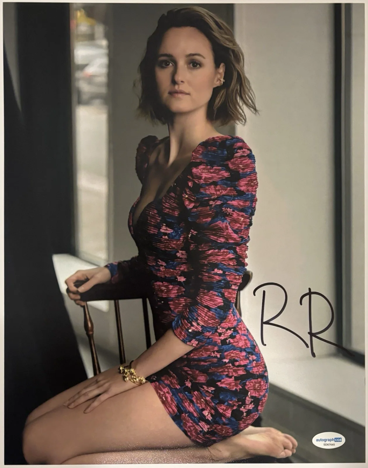 Renate Reinsve — Renate Reinsve Autographed/Signed 11x14 Photo ACOA The Worst Person in the World
