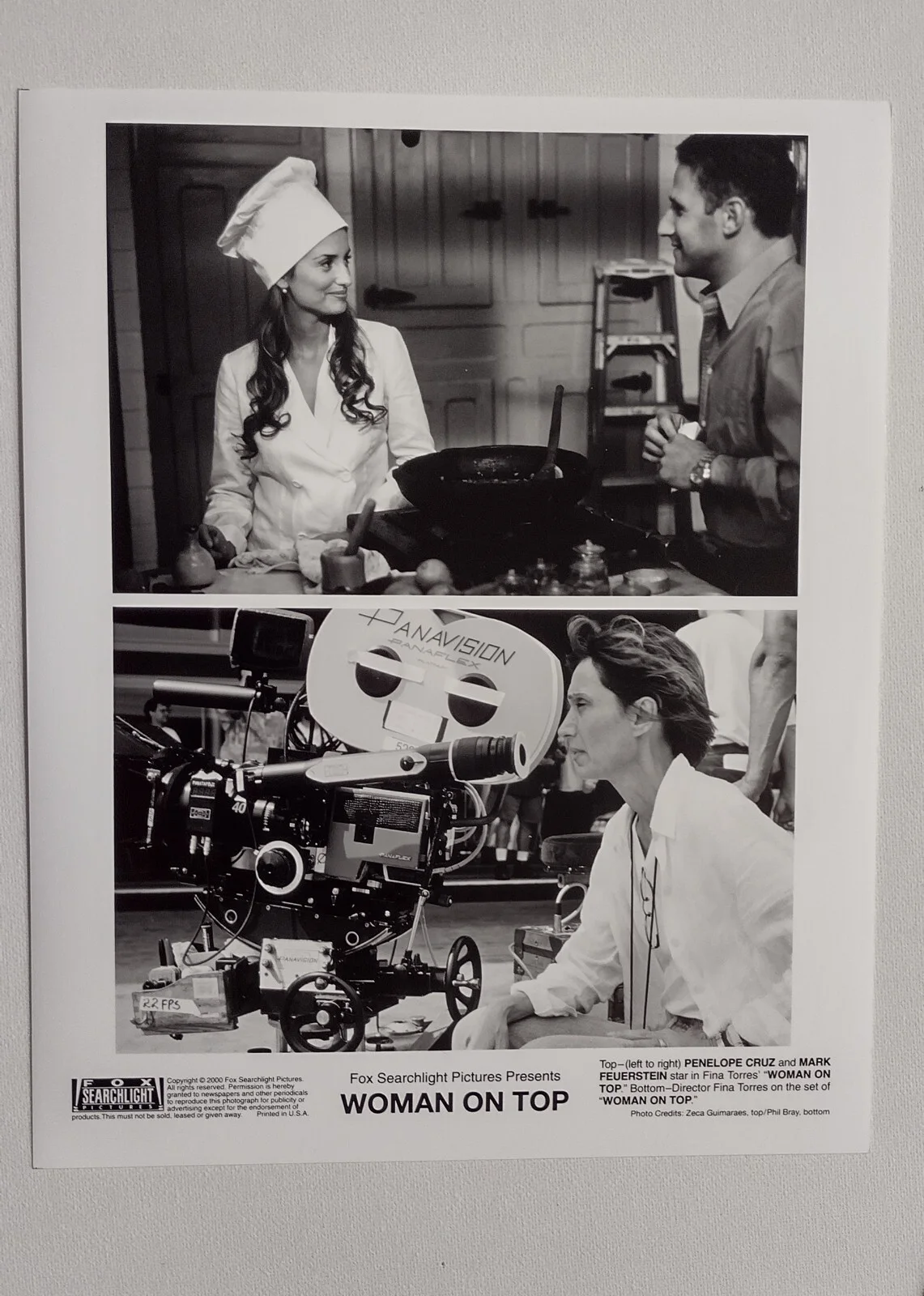 Woman on Top Cinema Lobby Card- Penelope Cruz Mark Feuerstein, изображение 3