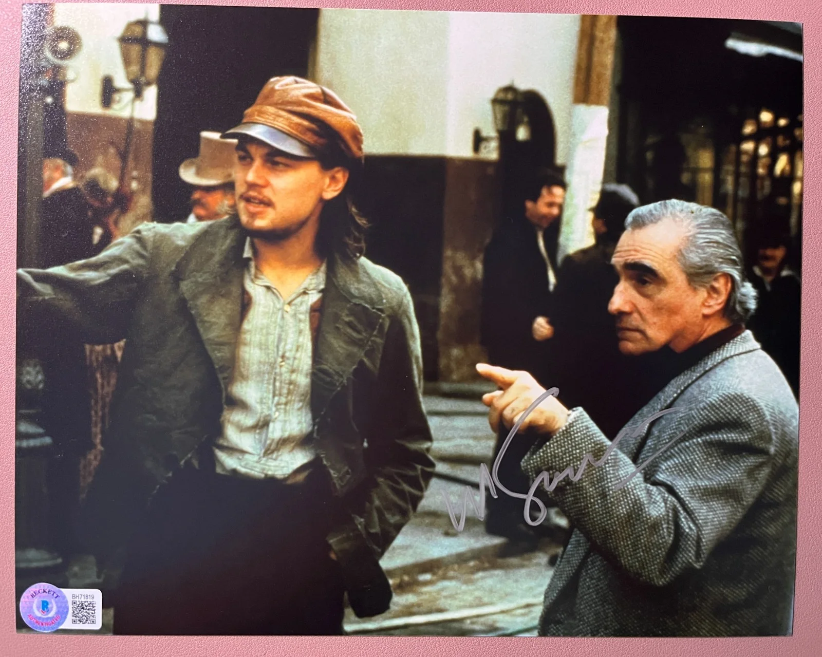 Martin Scorsese — Martin Scorsese Signed•Directing 2002 *Gangs Of New York* DiCaprio•8x10•Beckett, изображение 2