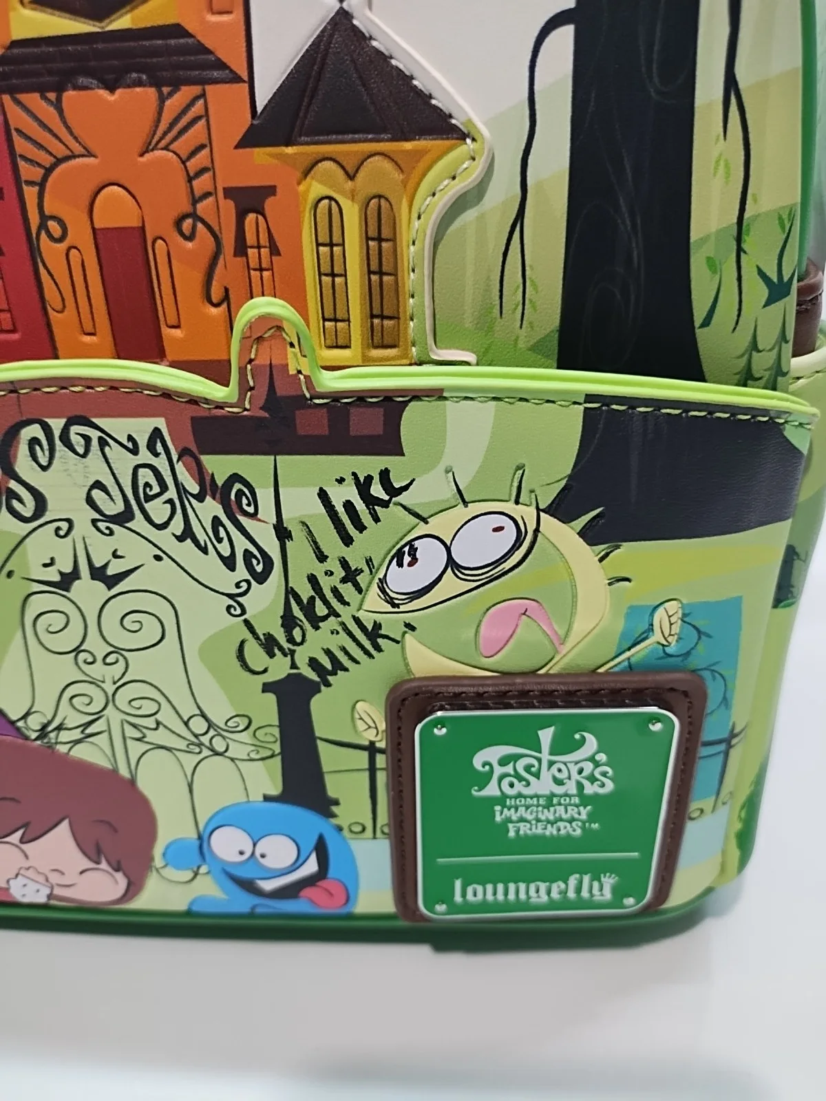 loundgefly fosters home for imaginary friends signed by candi milo coa new, изображение 2