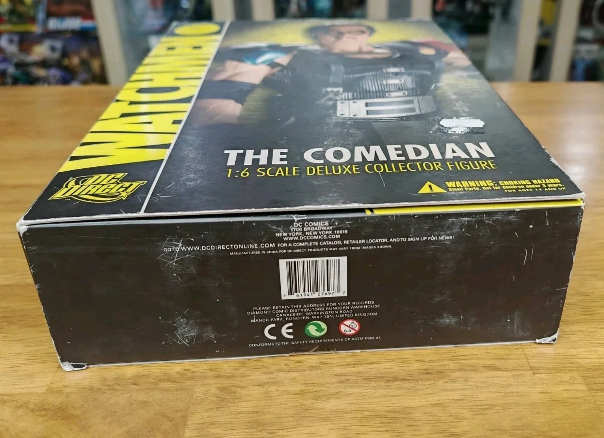 DC DIRECT DELUXE THE COMEDIAN WATCHMEN FIGURE, image 4