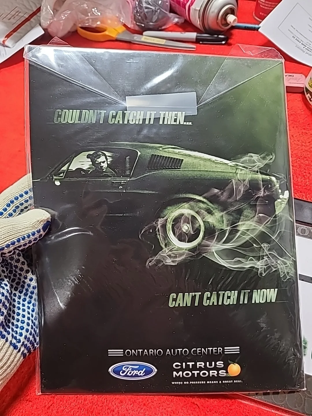 Chad McQueen — 2012 The Friends Of Steve McQueen Car Show. Hand Signed By Chad McQueen 2 Items., изображение 2
