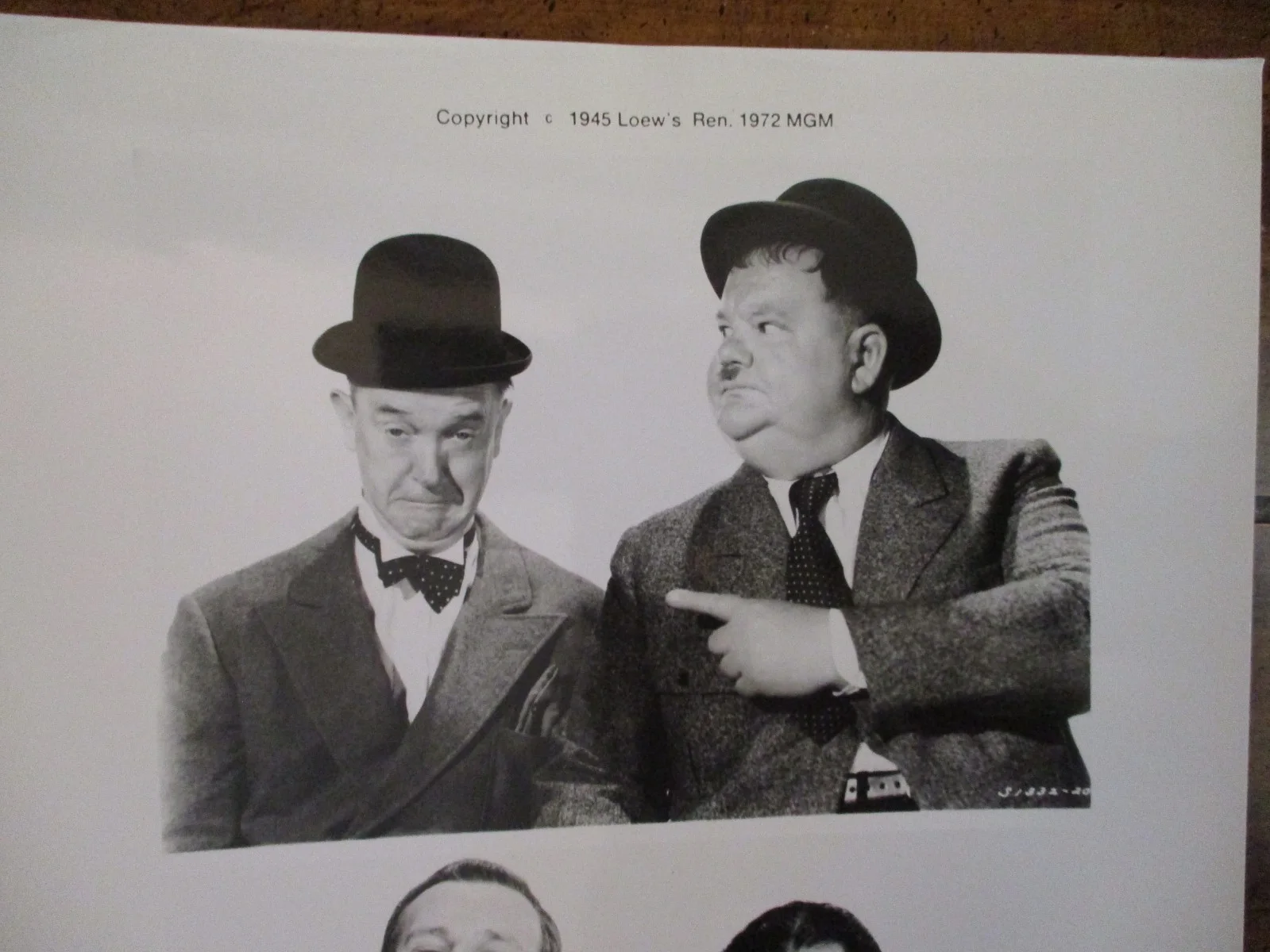 Laurel & Hardy/Abbott & Costello(That's Entertainment Part II)1976 10 x 8 Photo, image 2