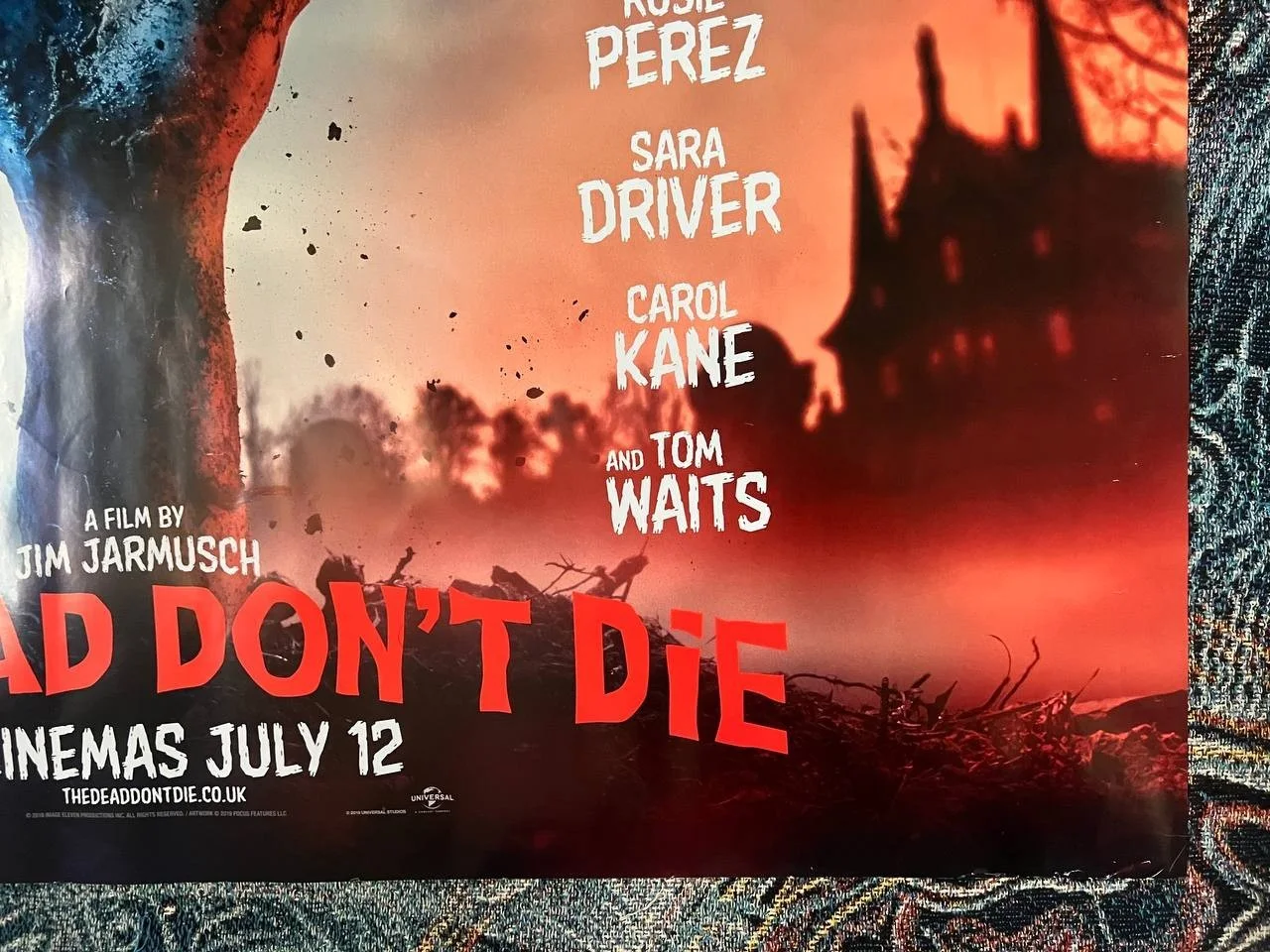 The Dead Don't Die 2019 Original Quad UK movie Poster 30x40'', изображение 2
